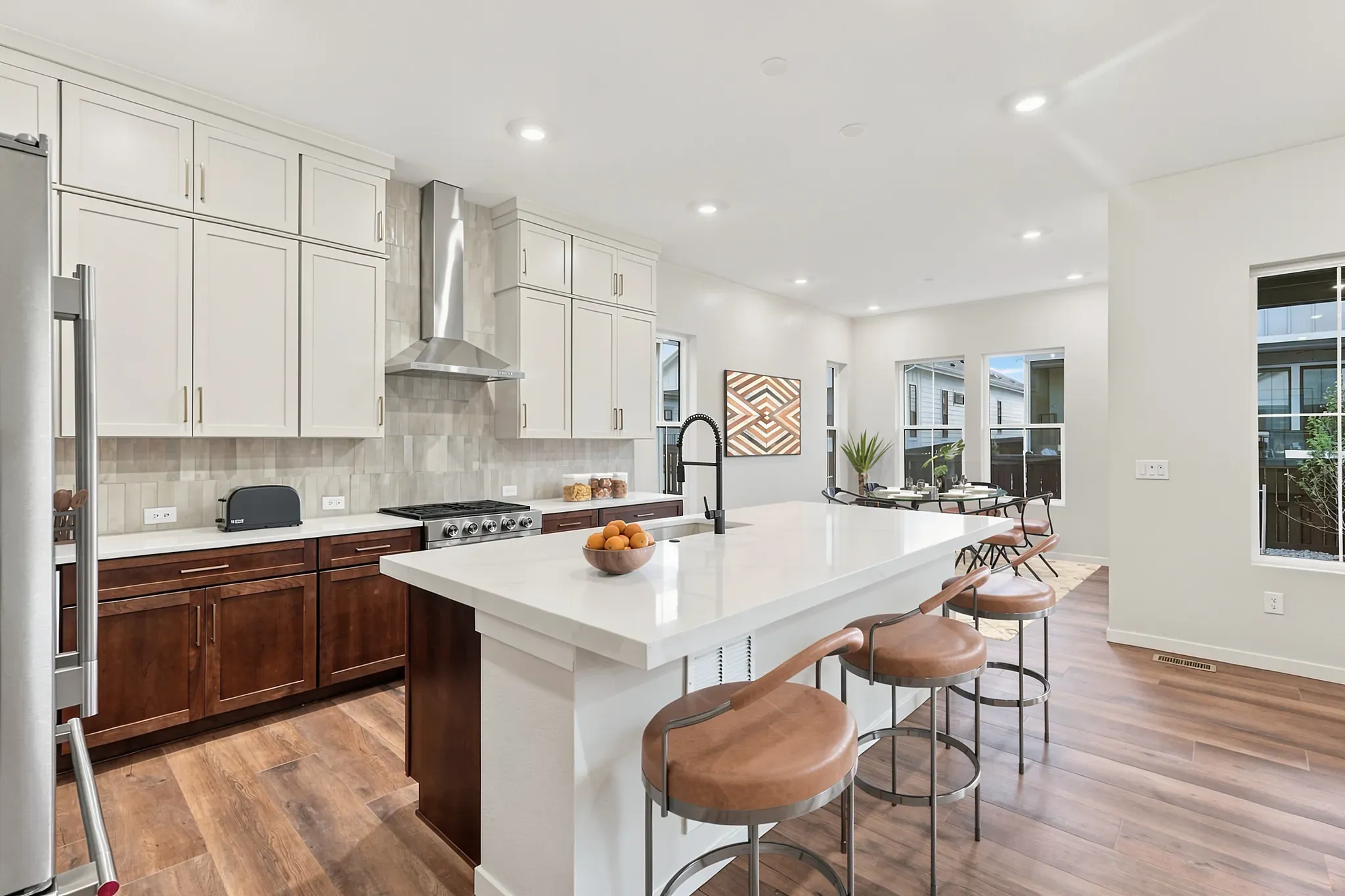 Homesite 67 Kitchen + Dining - Virtually Staged