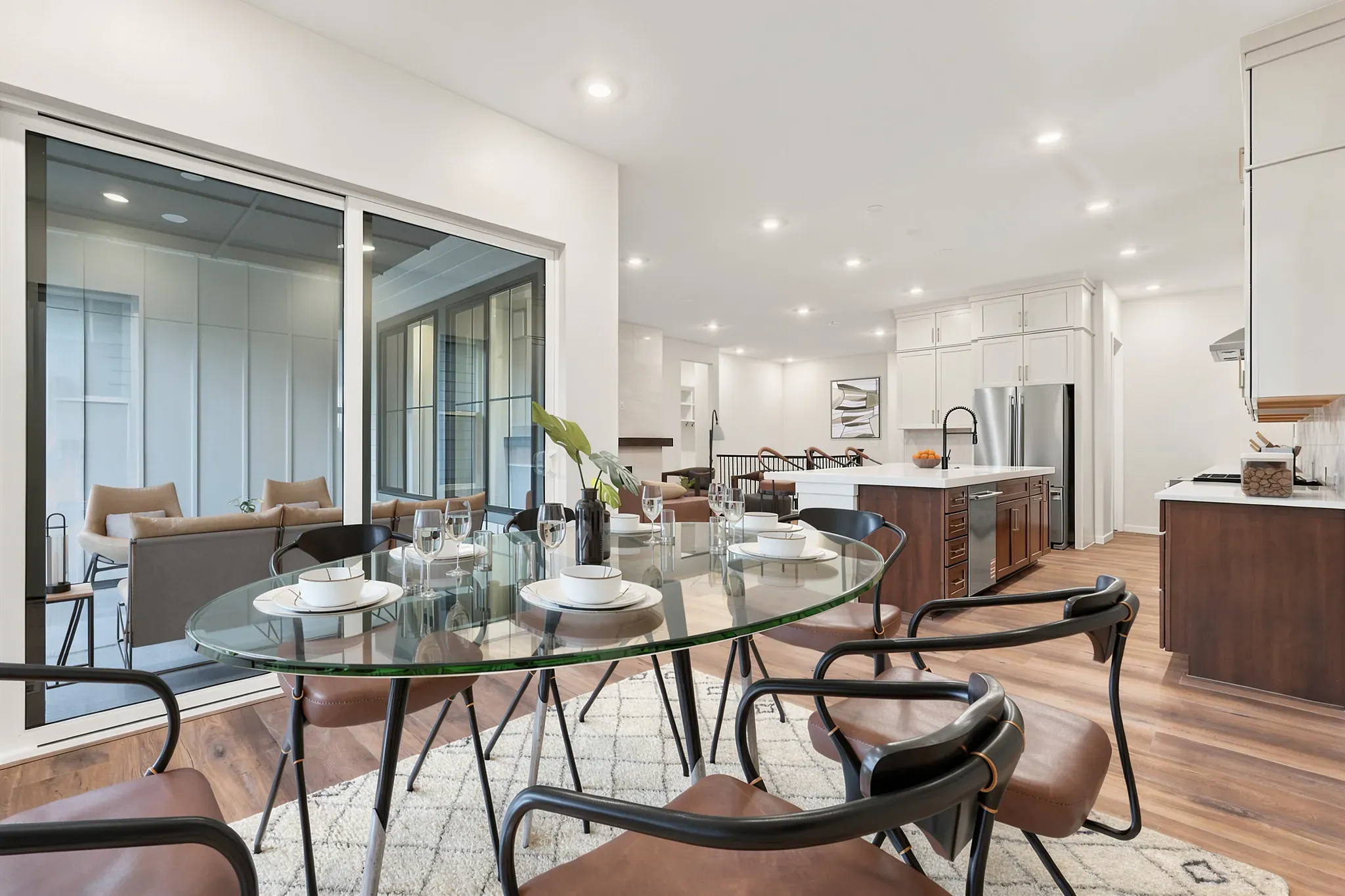 Homesite 67 Dining, Patio, Kitchen + Great Room -