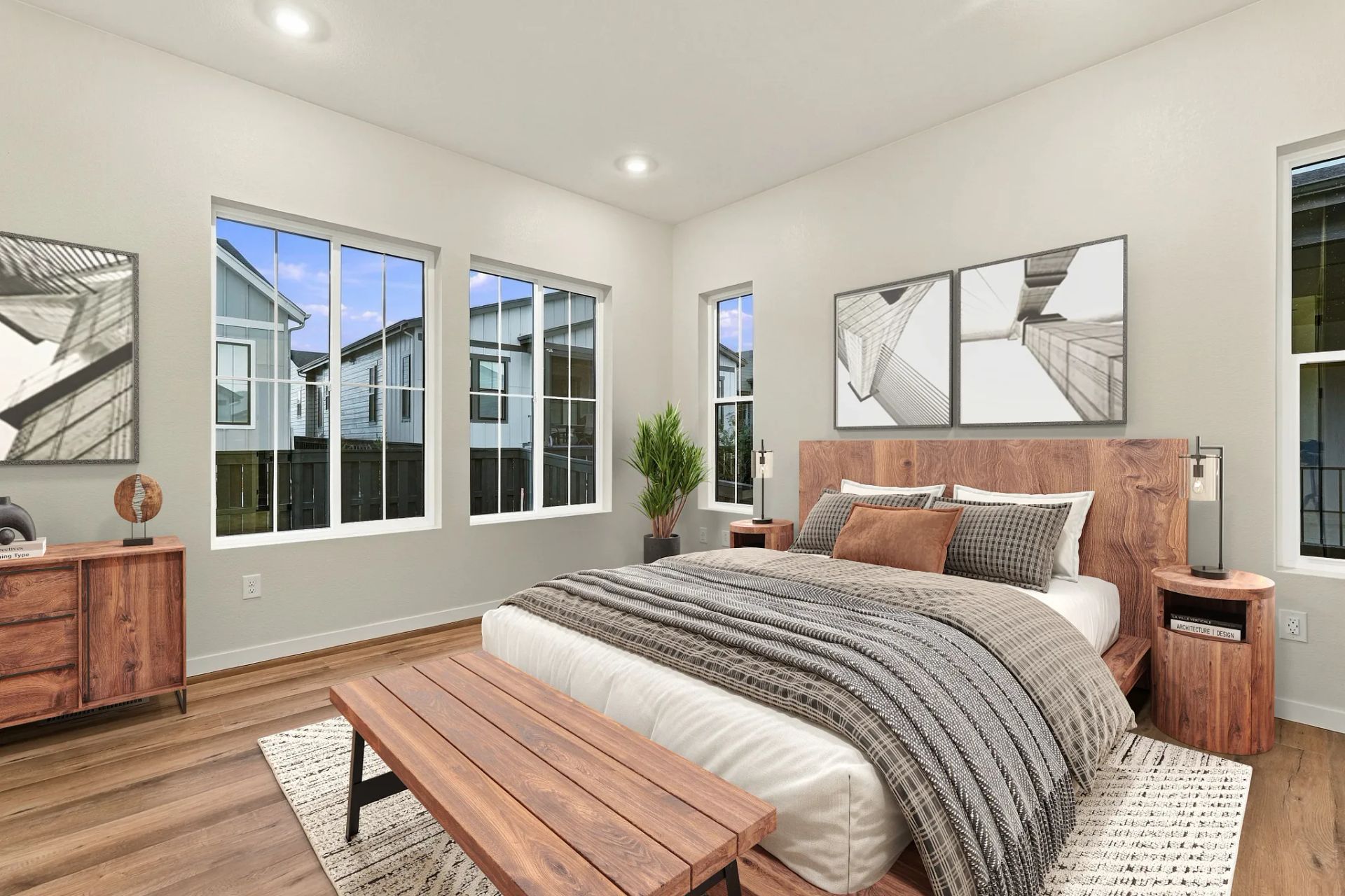 Homesite 67 Primary Bedroom - Virtually Staged