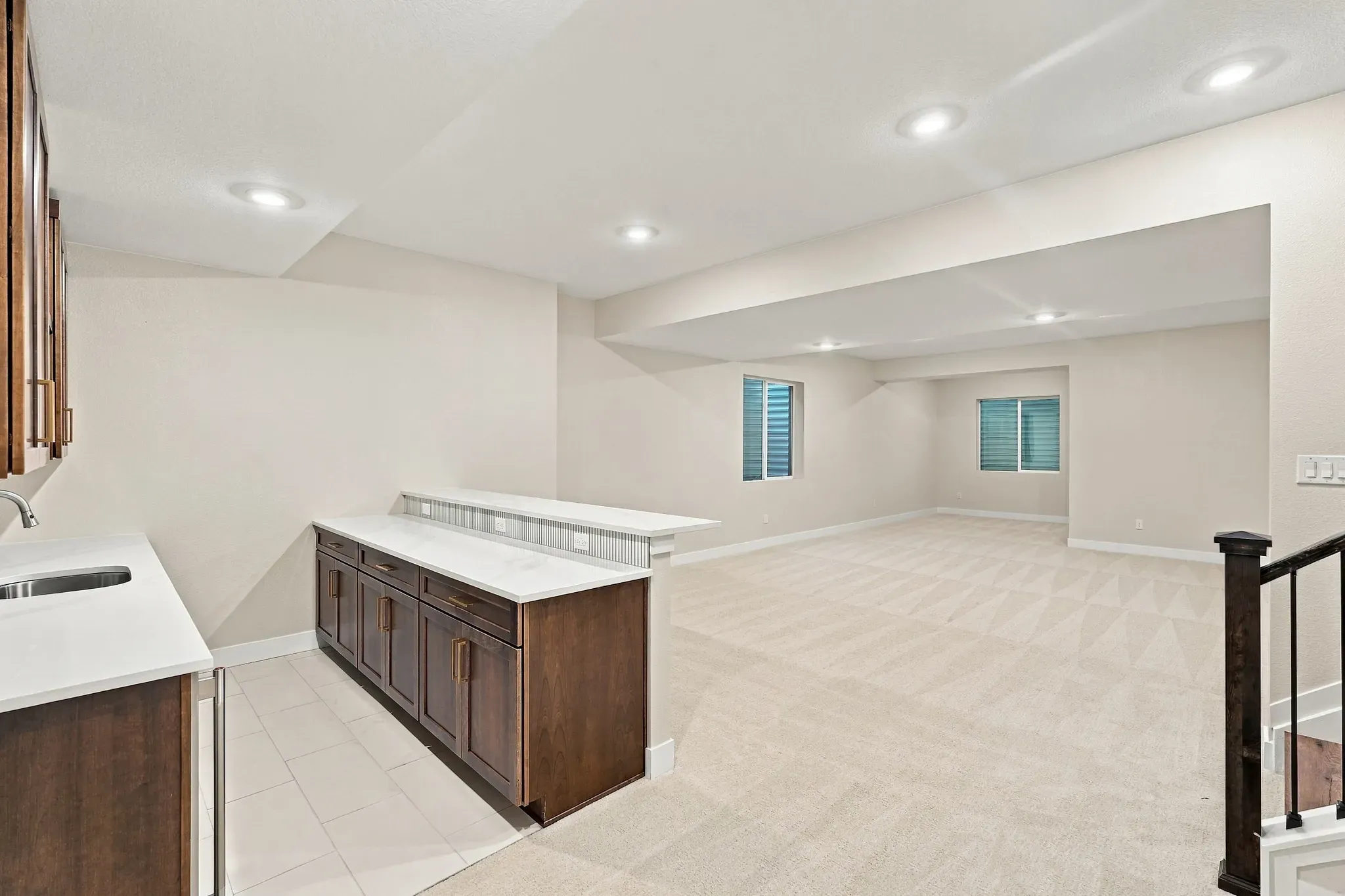 Homesite 67 Finished Basement
