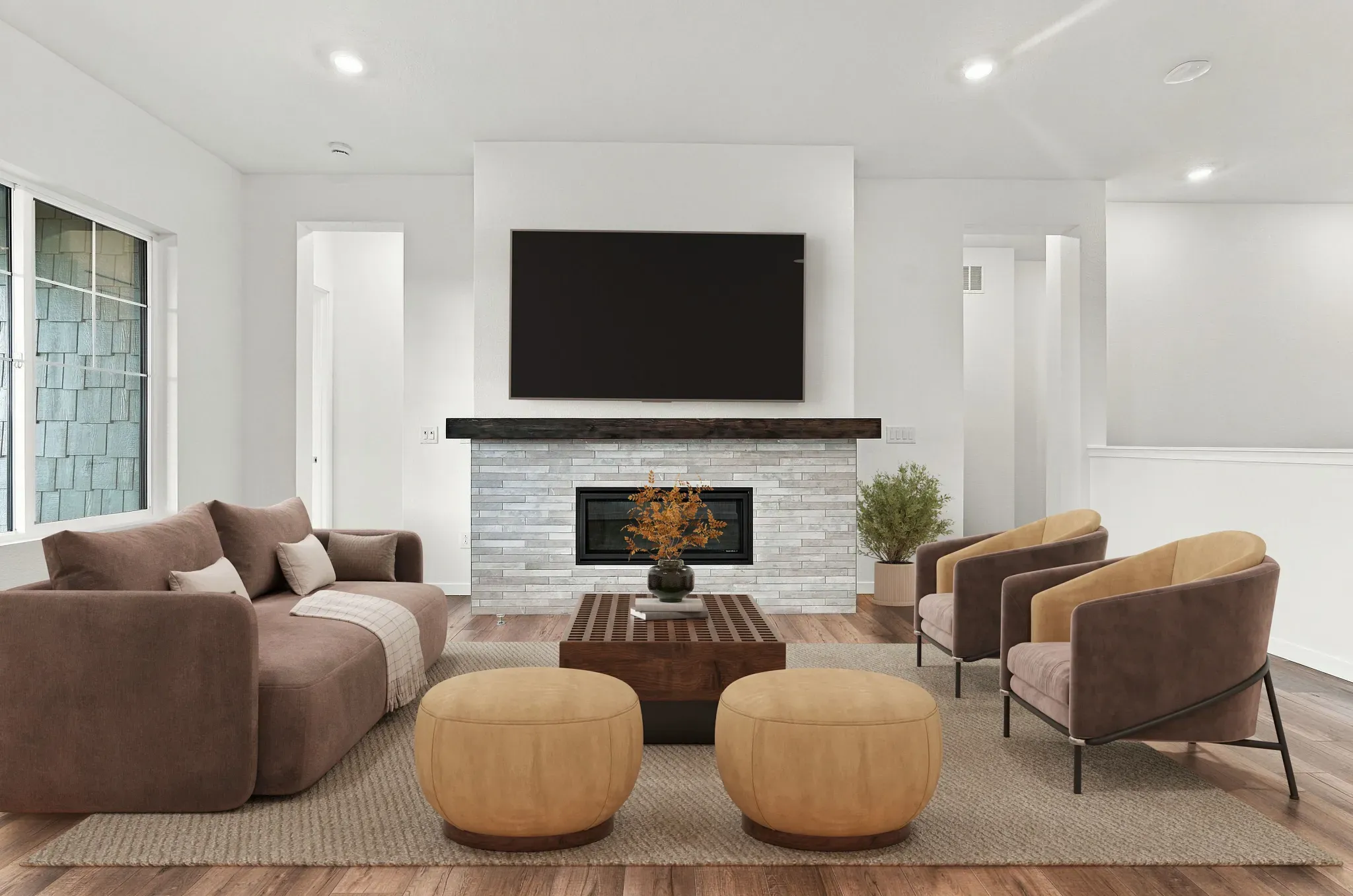Homesite 29 Great Room - Virtually Staged