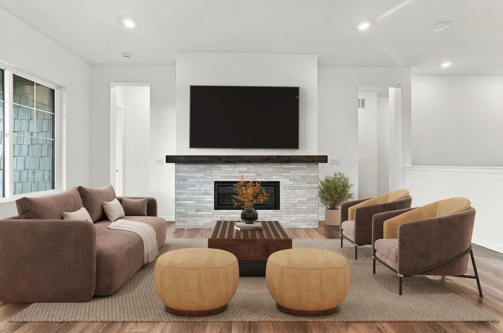 Homesite 29 Great Room - Virtually Staged