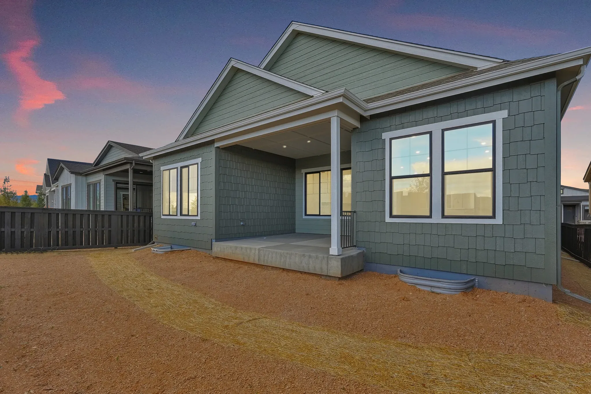 Homesite 29 Backyard