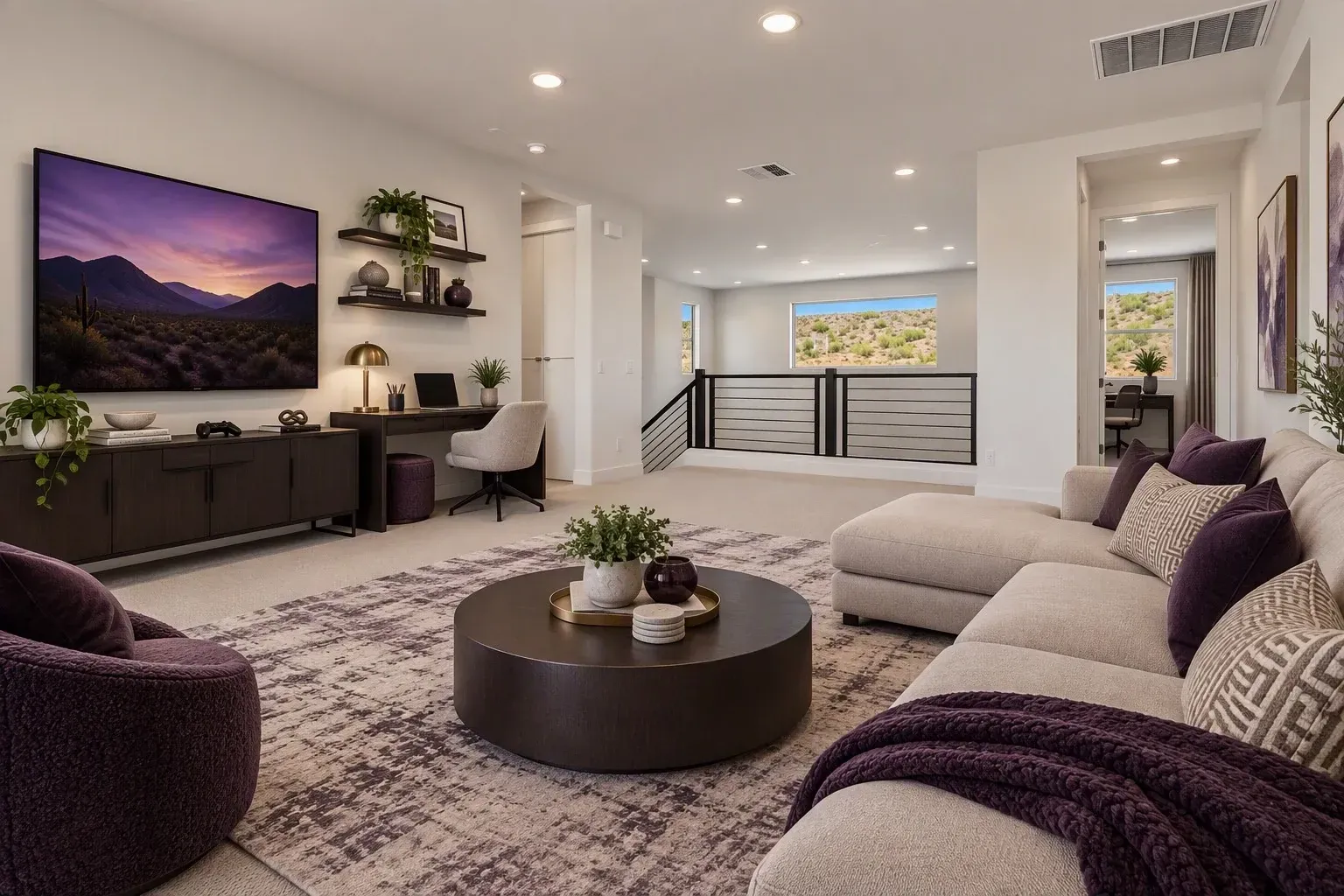 Virtually Staged Loft
