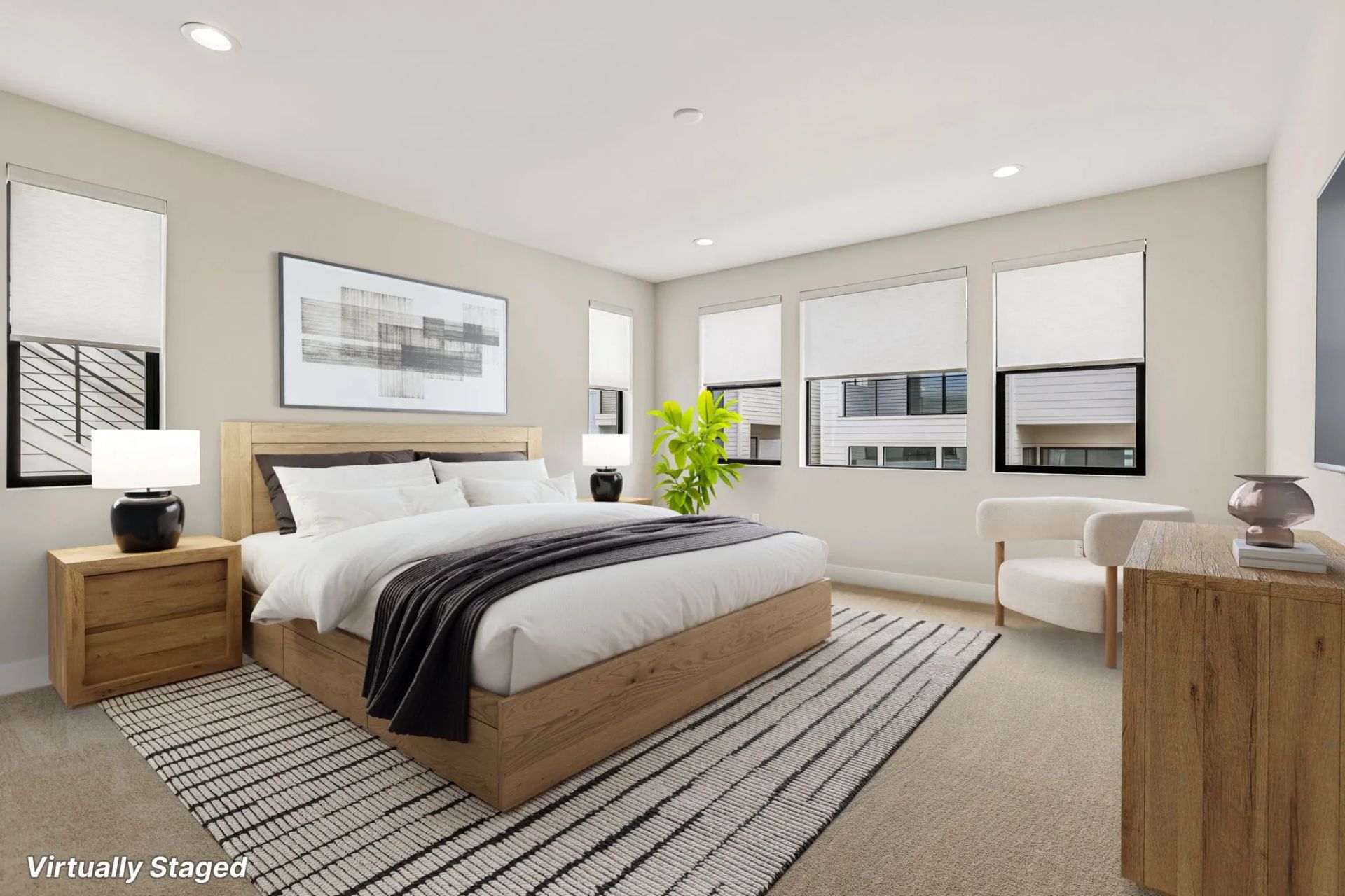 Light House Homesite 654 Primary Bedroom Virtually