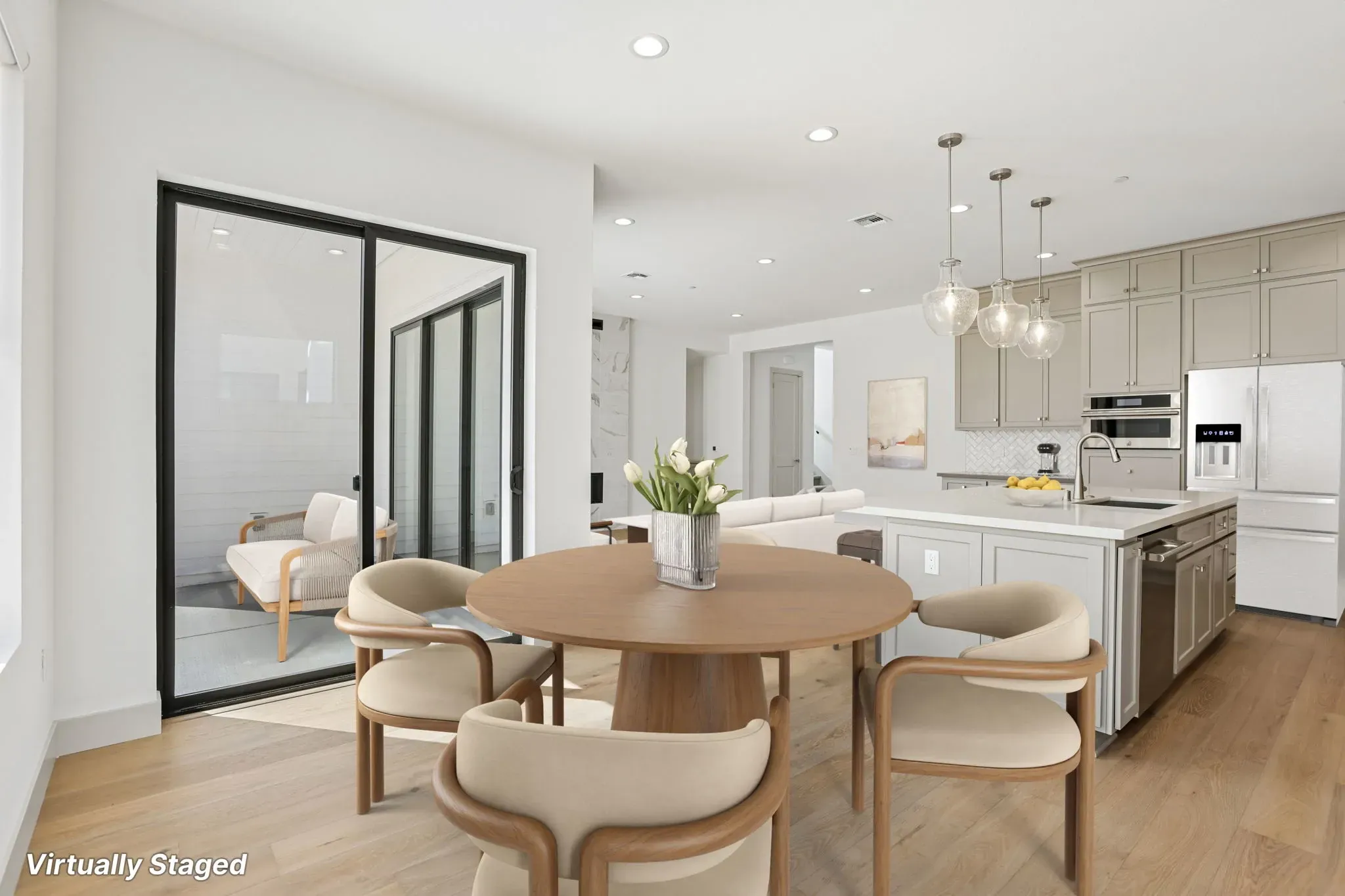 Light House Homesite 652 Dining Virtually Staged