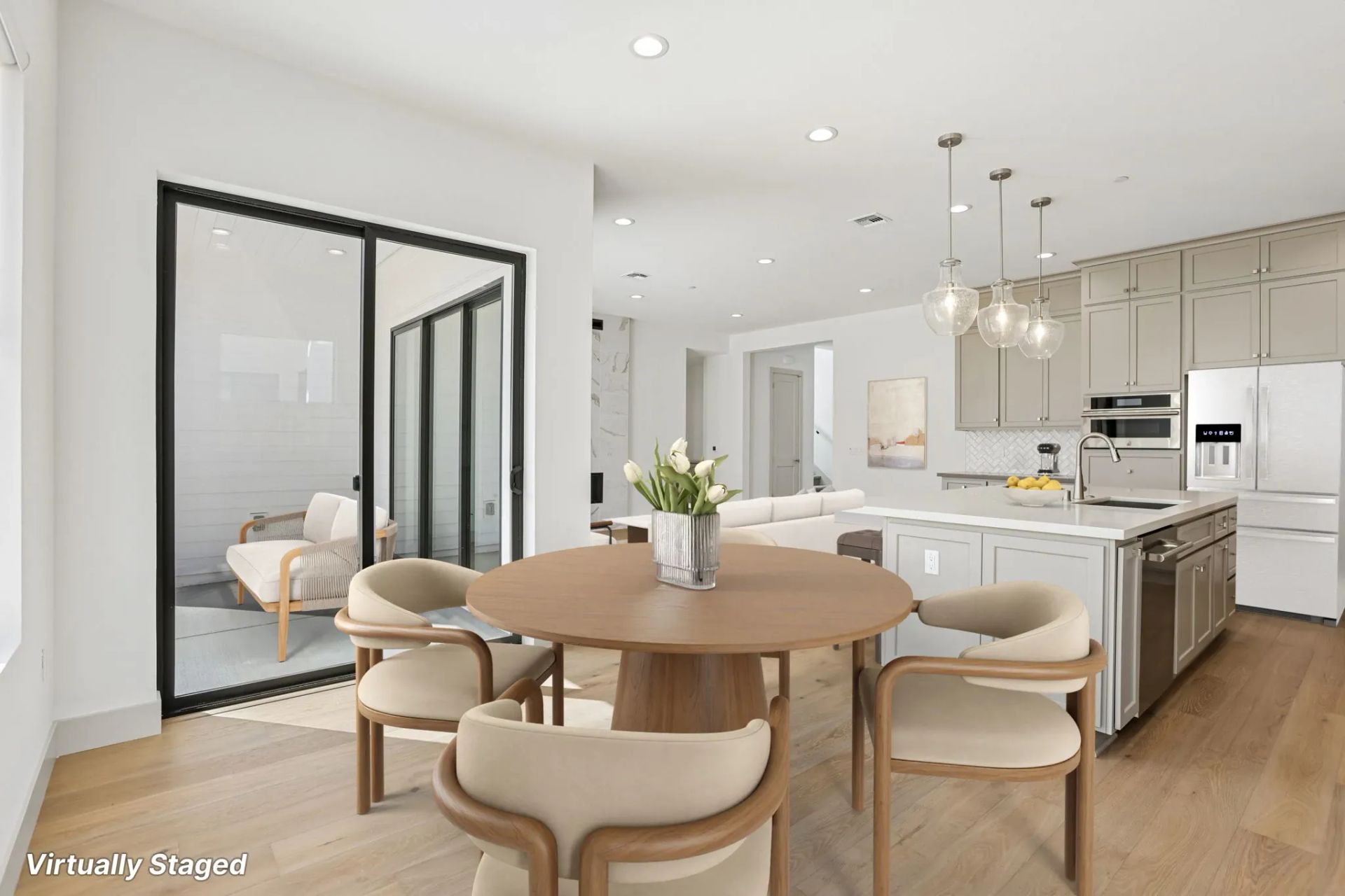 Light House Homesite 652 Dining Virtually Staged