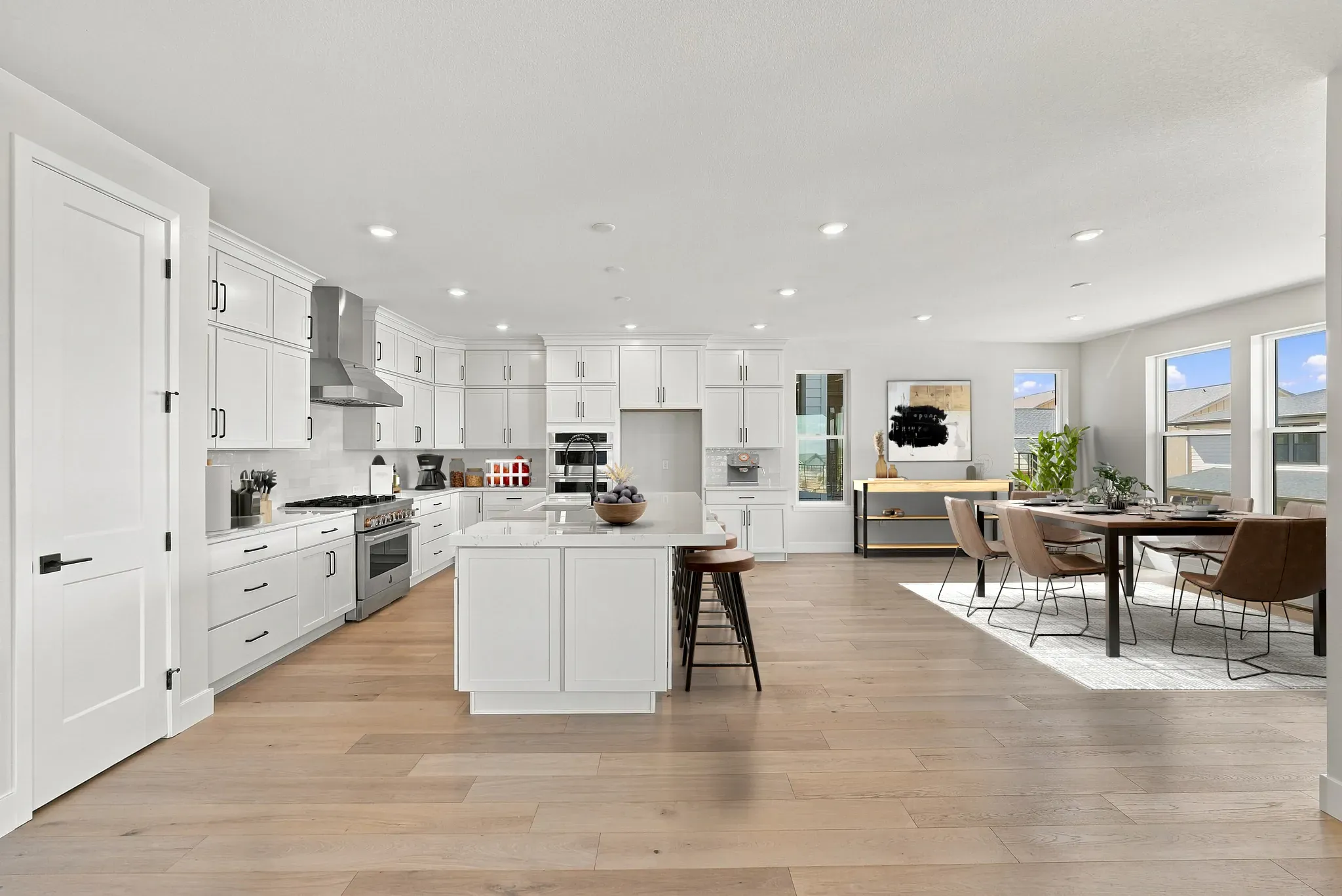 Homesite 247 Kitchen + Dining - Virtually Staged