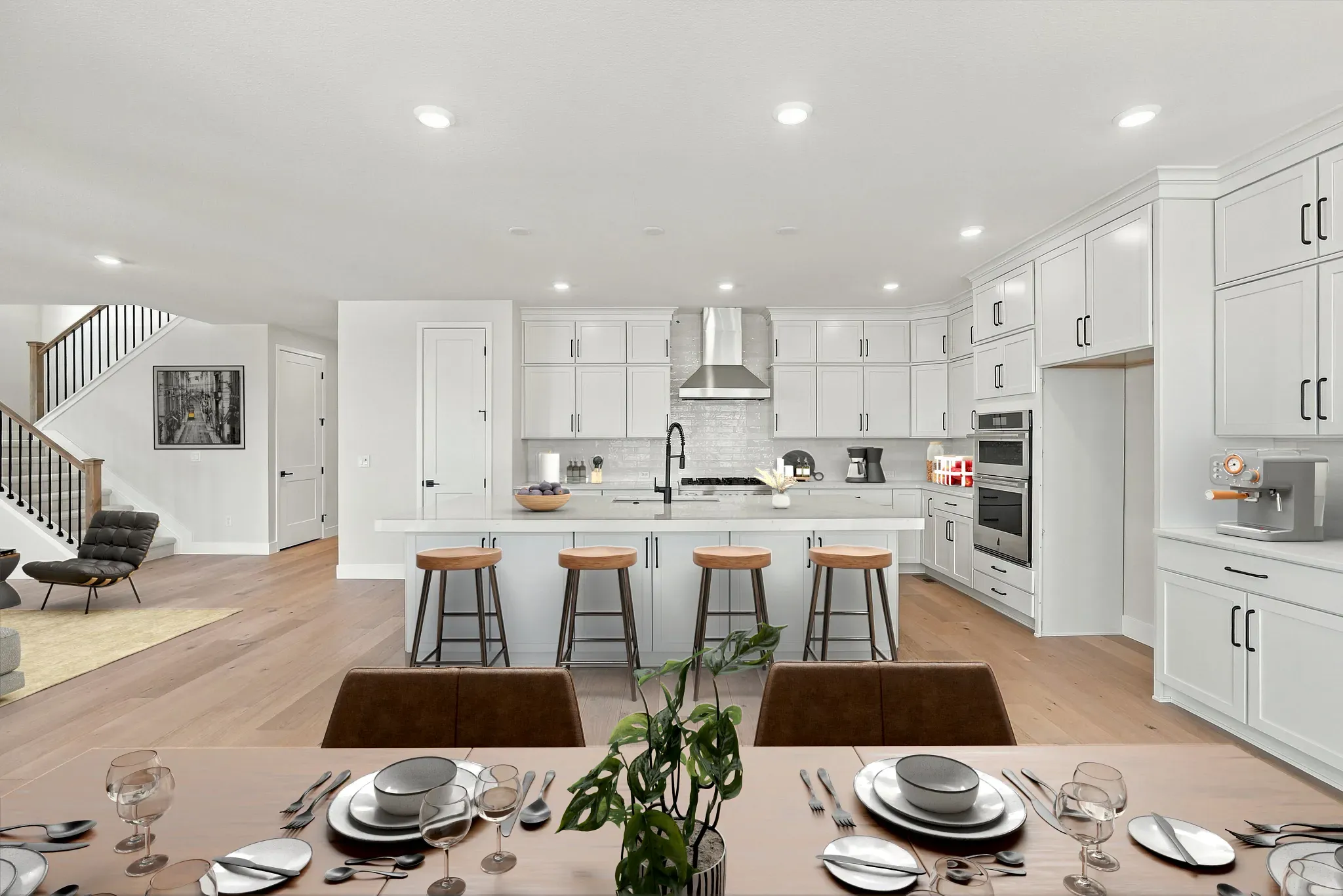 Homesite 247 Kitchen - Virtually Staged