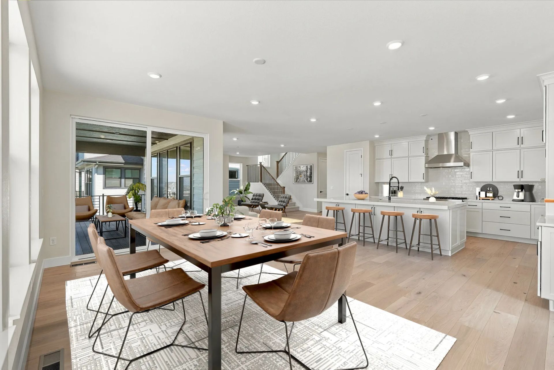 Homesite 247 Dining, Deck, Kitchen + Great Room -