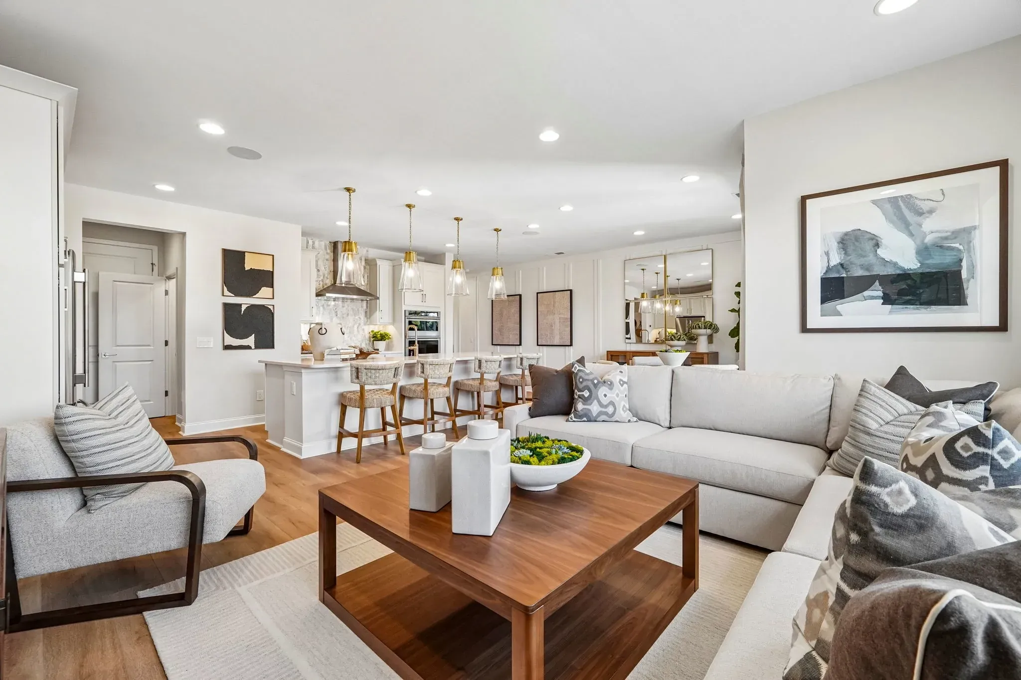 Spencer Model Home Great Room (Interior Unit)