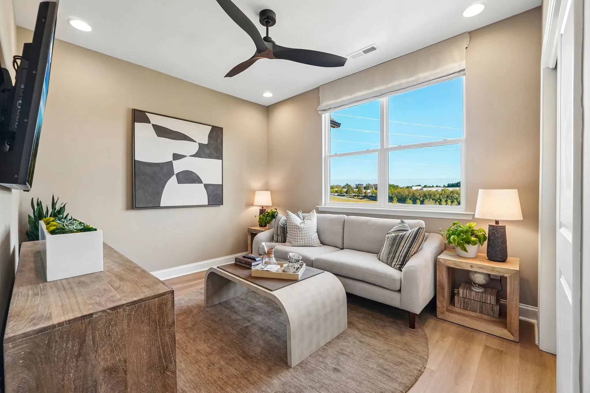 Spencer Model Home Guest Bedroom (Interior Unit)