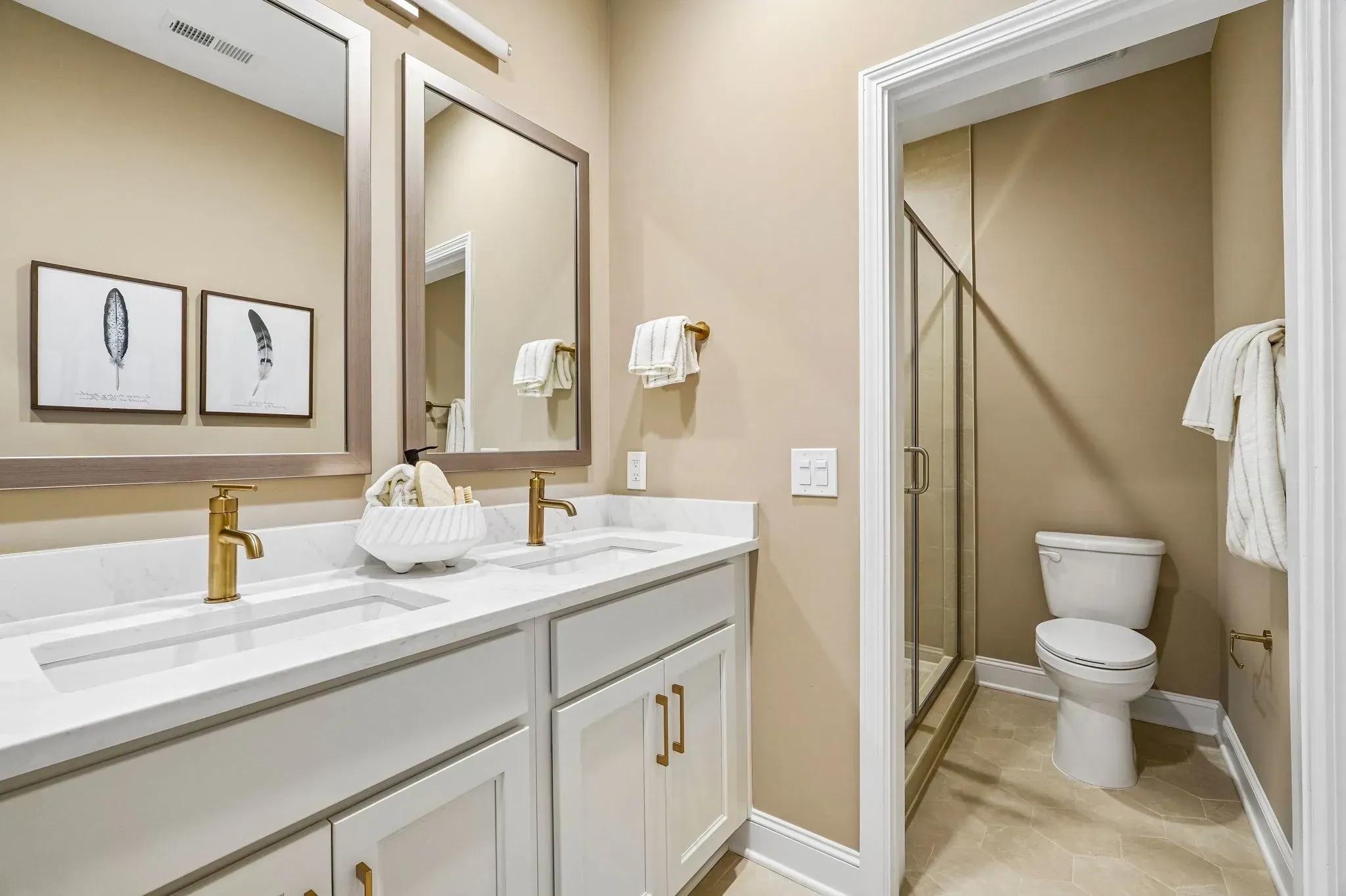Spencer Model Home Guest Bathroom (Interior Unit)