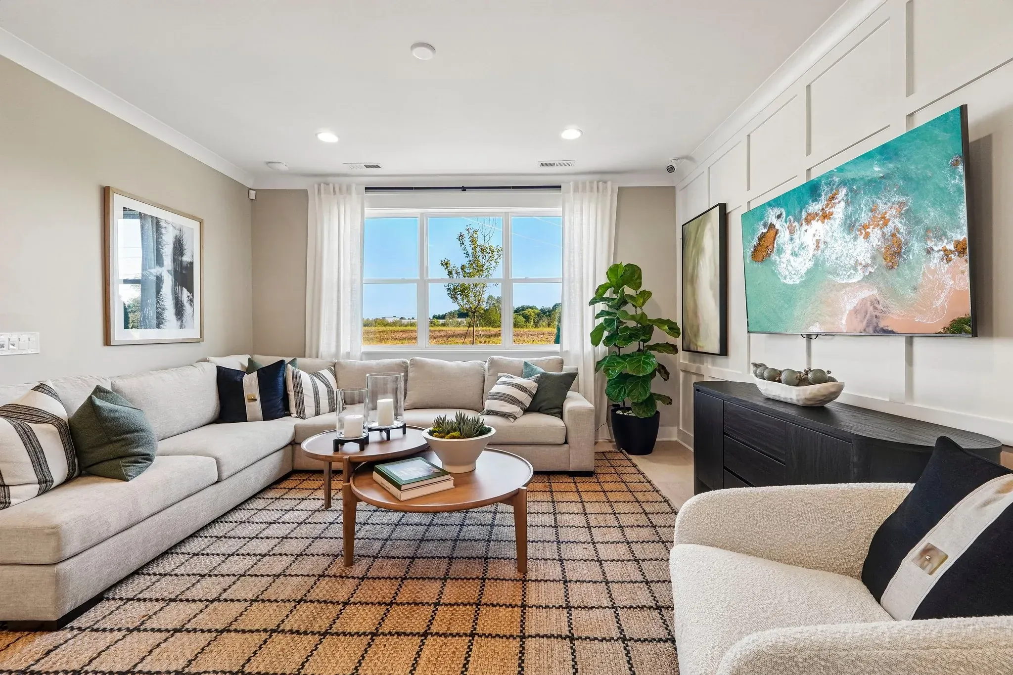 Ansley Model Home Great Room