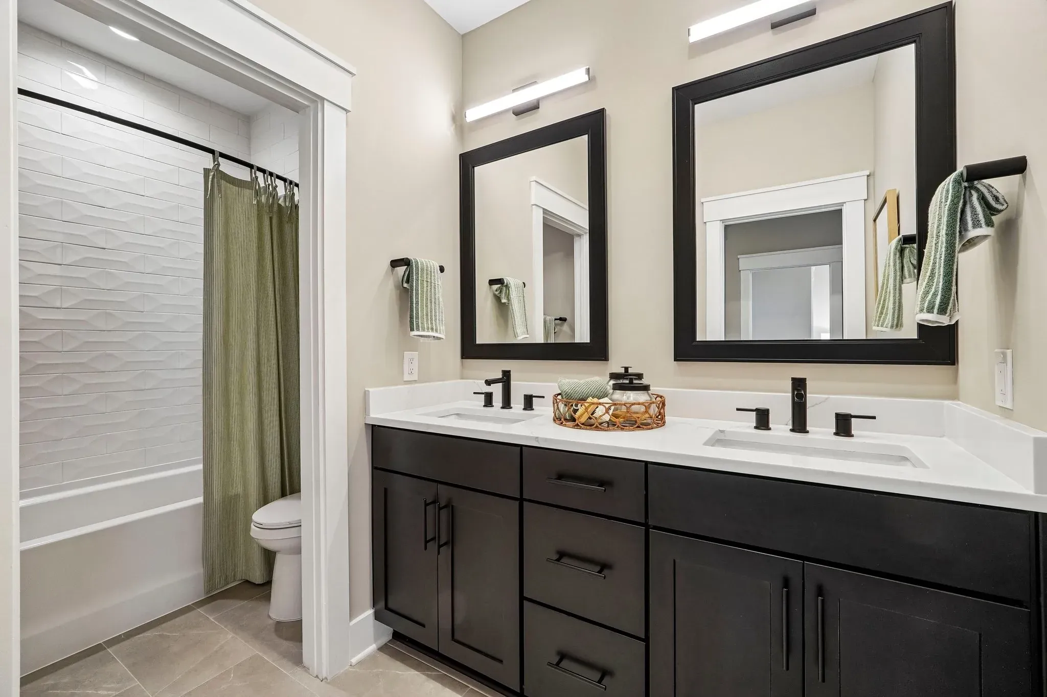 Ansley Model Home Guest Bathroom