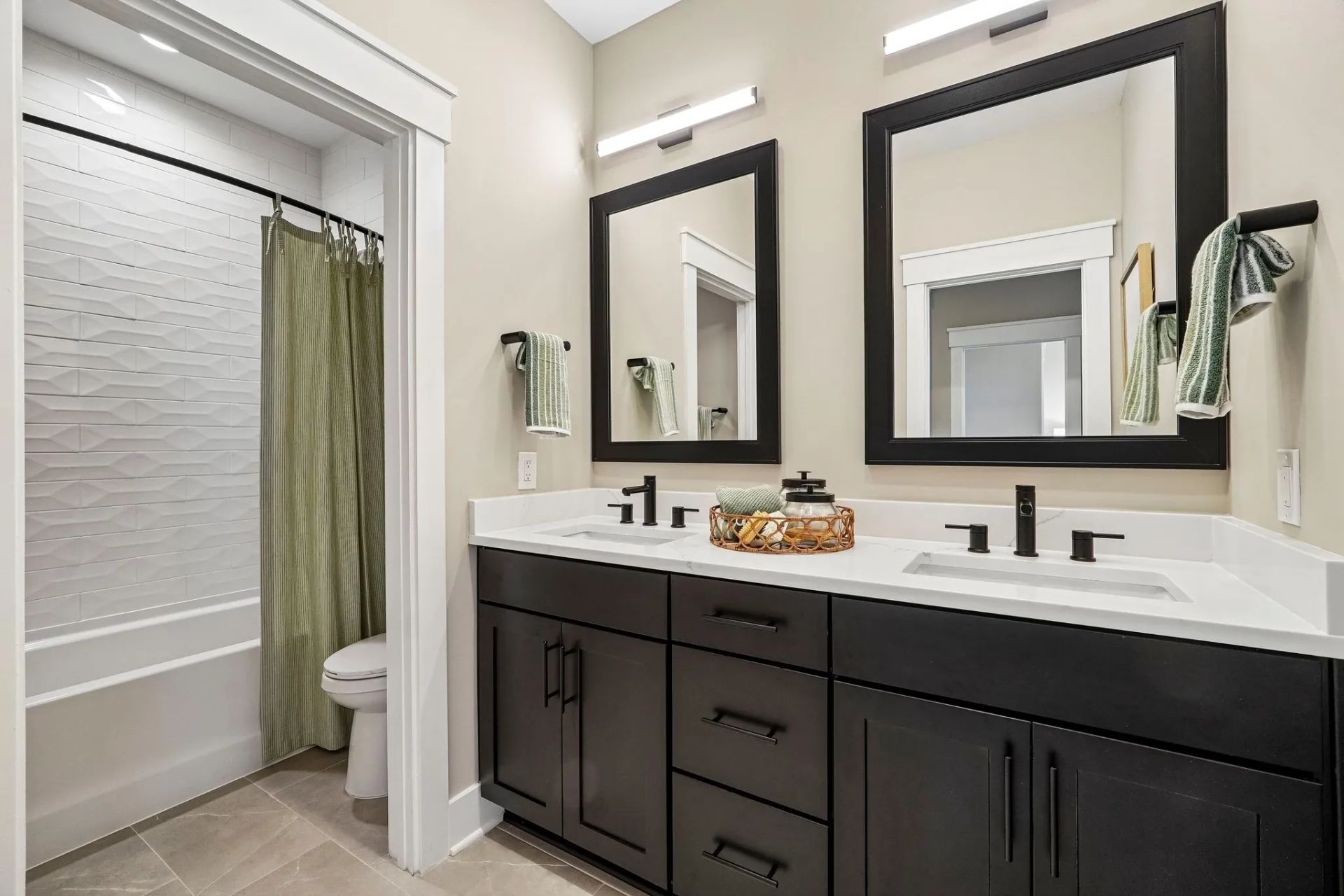 Ansley Model Home Guest Bathroom