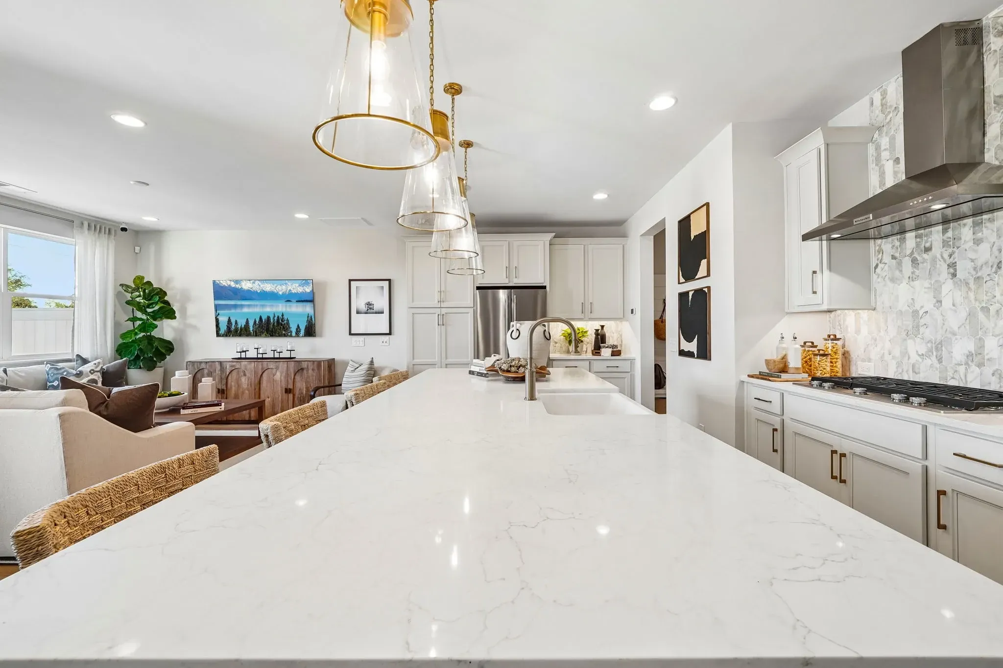Spencer Model Home Kitchen