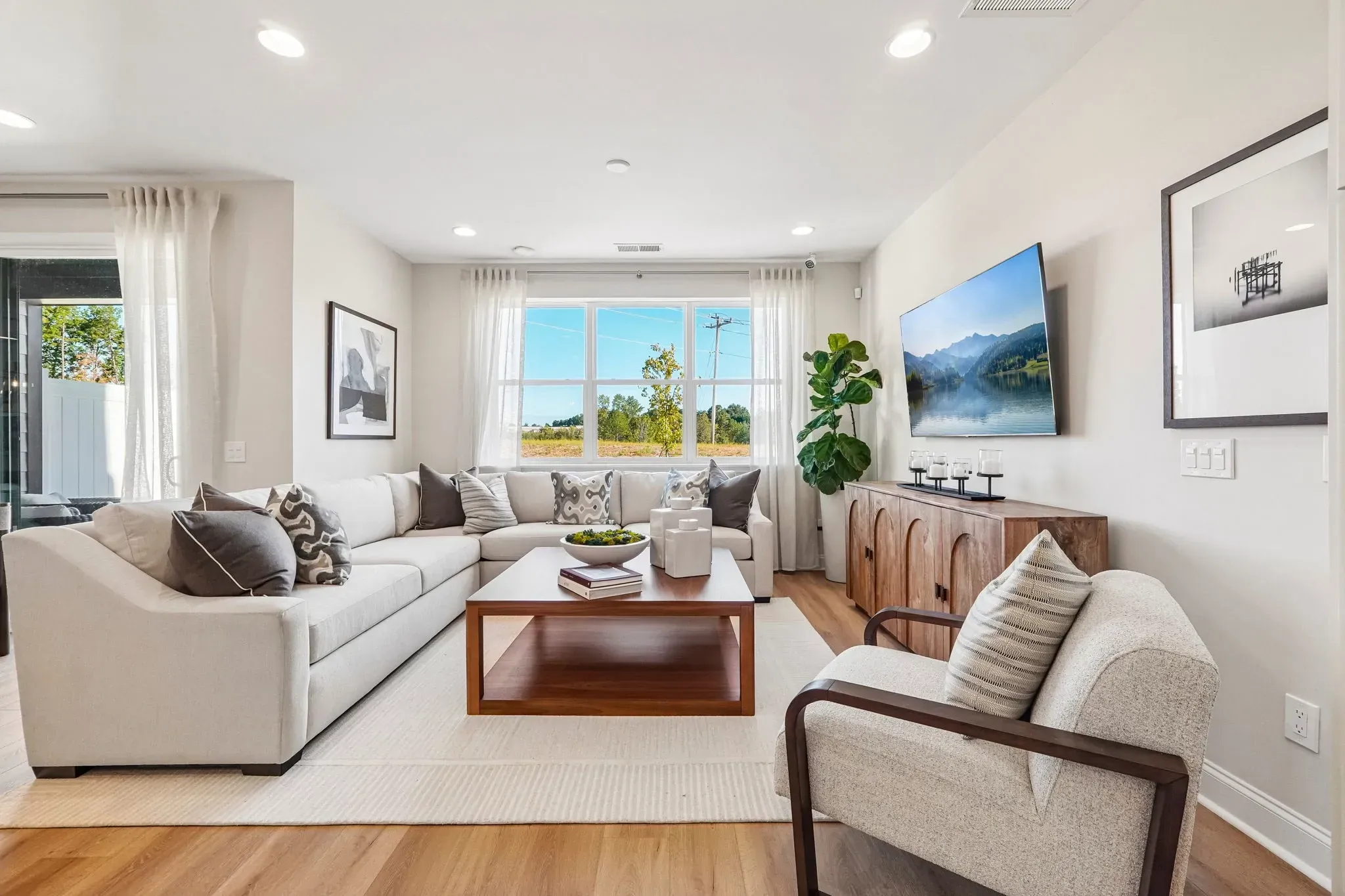 Spencer Model Home Great Room