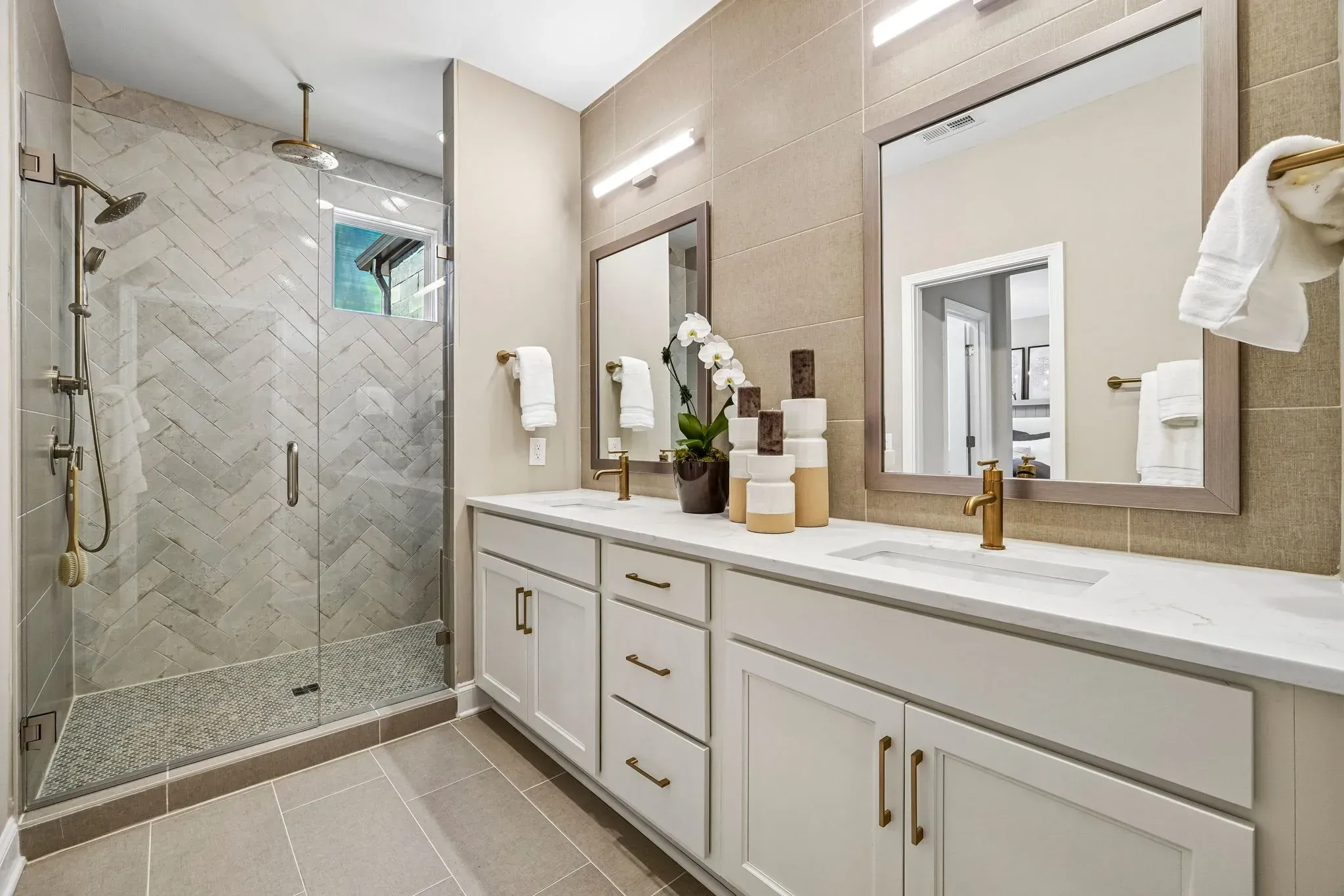 Spencer Model Home Primary Bathroom