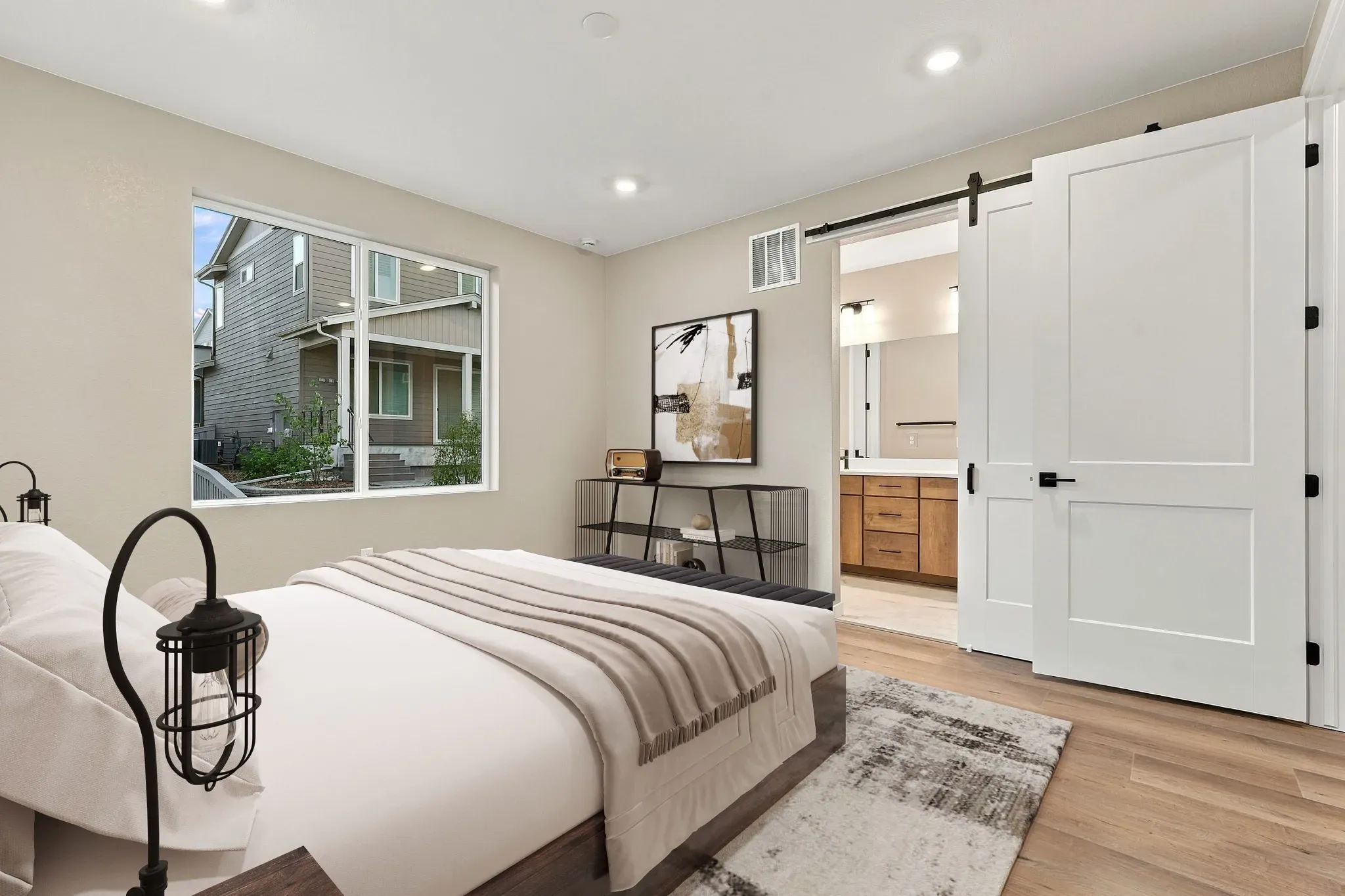 Homesite 346 Primary Bedroom - Virtually Staged