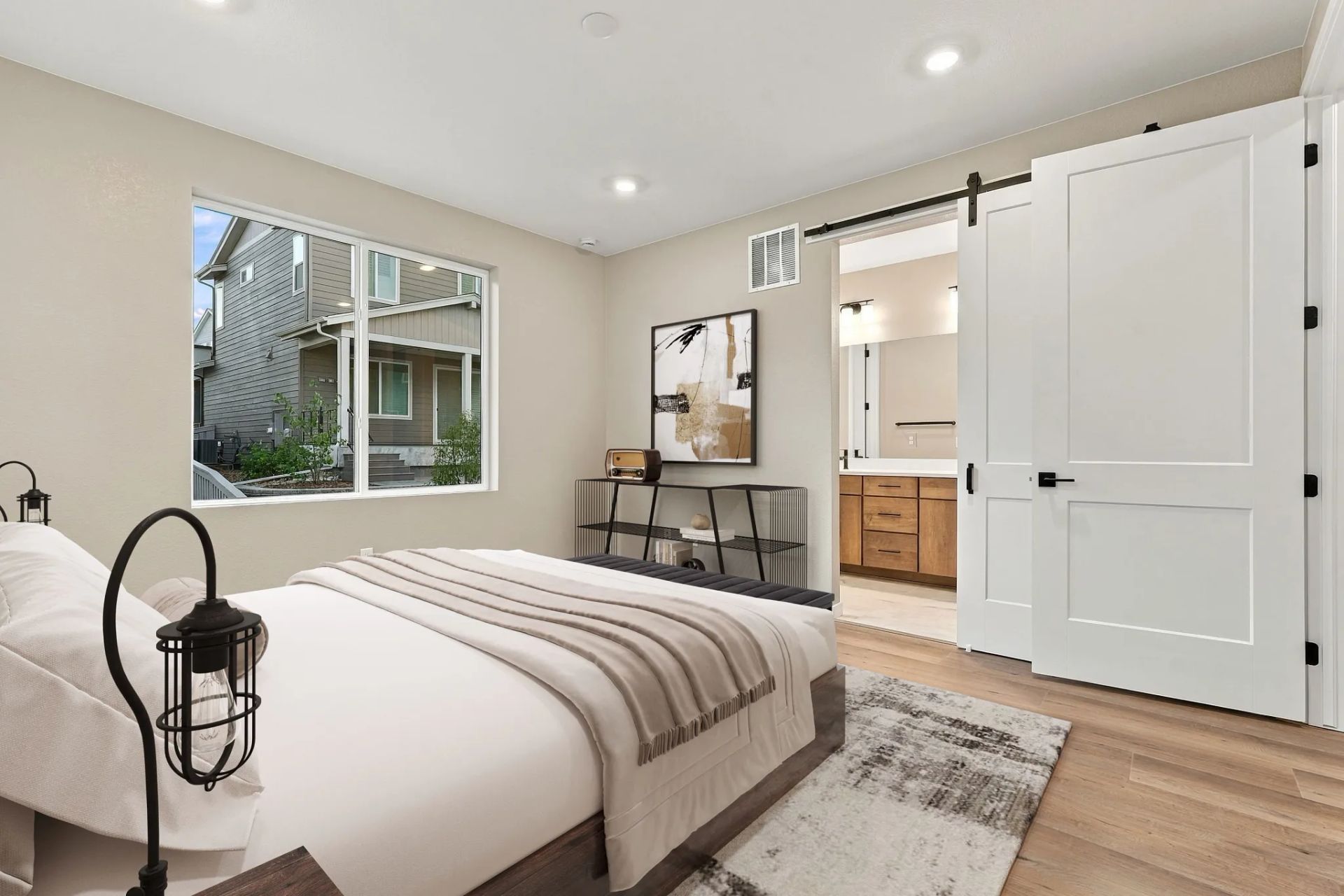 Homesite 346 Primary Bedroom - Virtually Staged