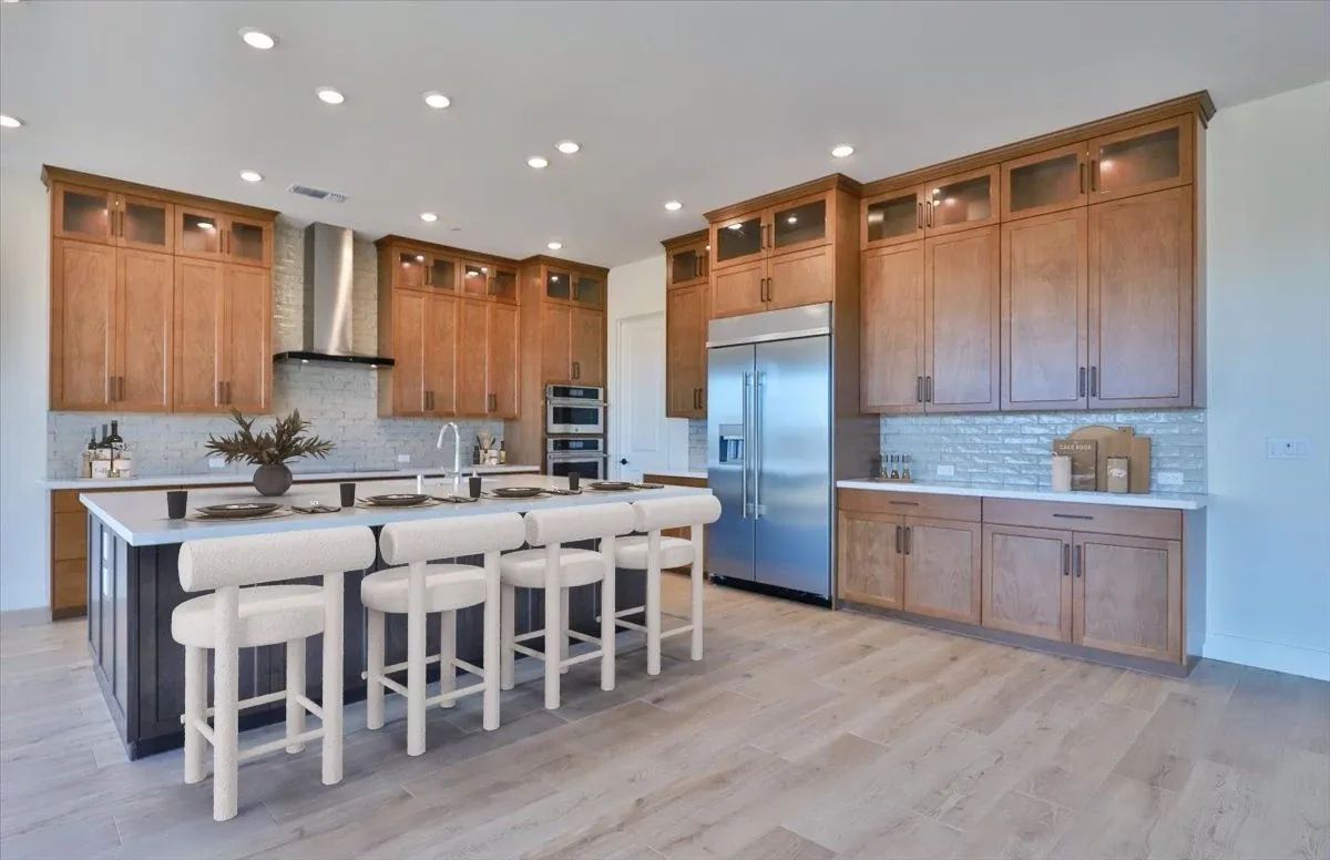 Virtually Staged Kitchen