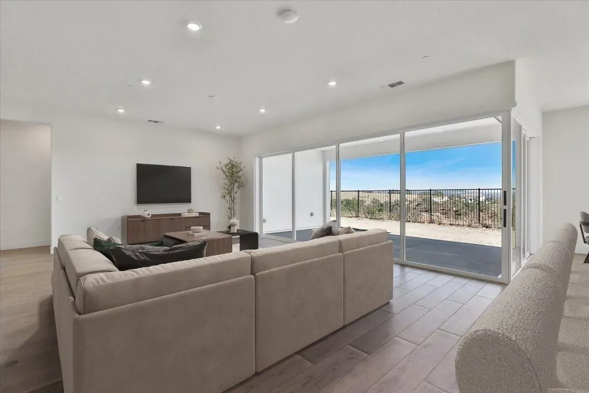 Virtually Staged Great Room