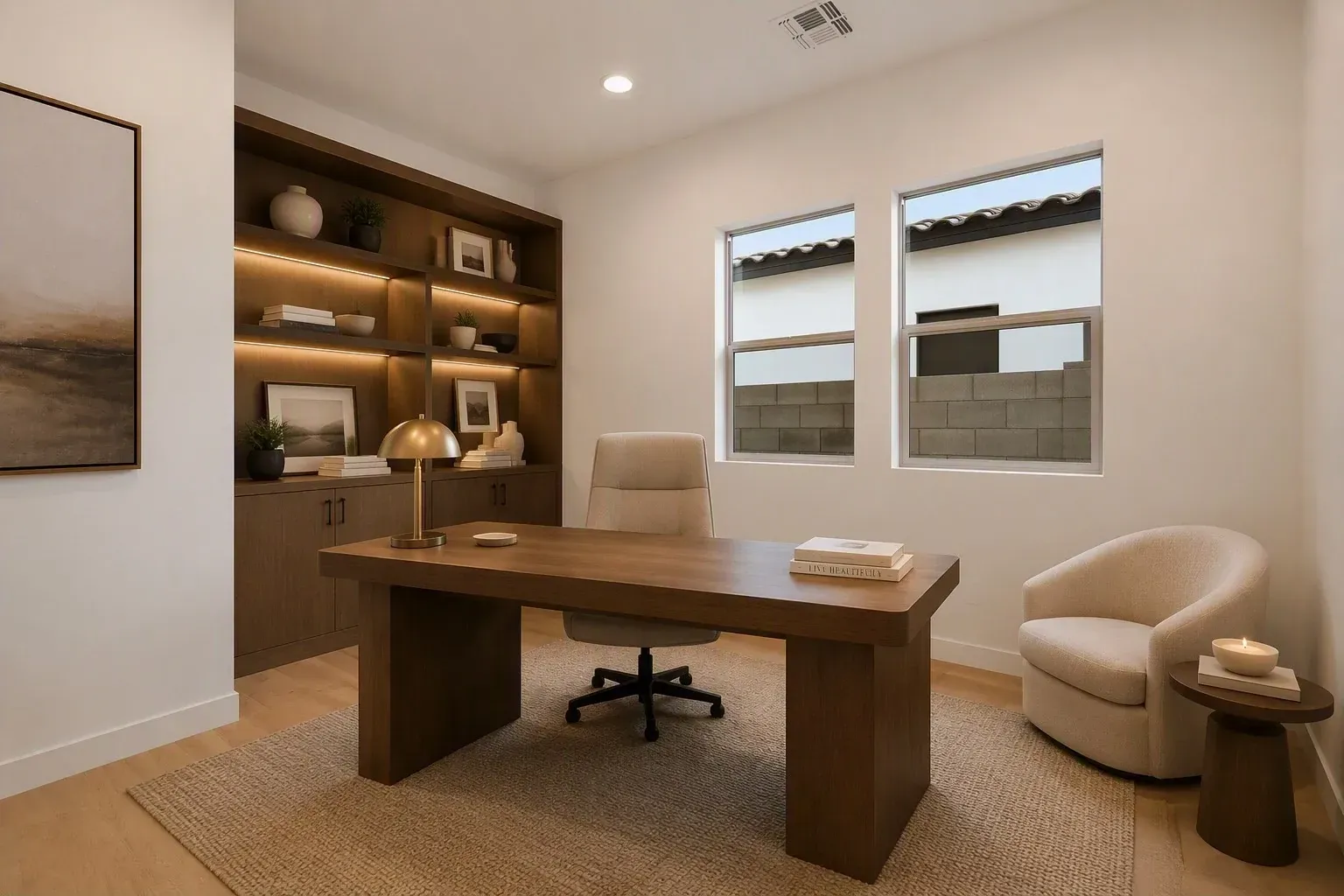 Office Virtually Staged