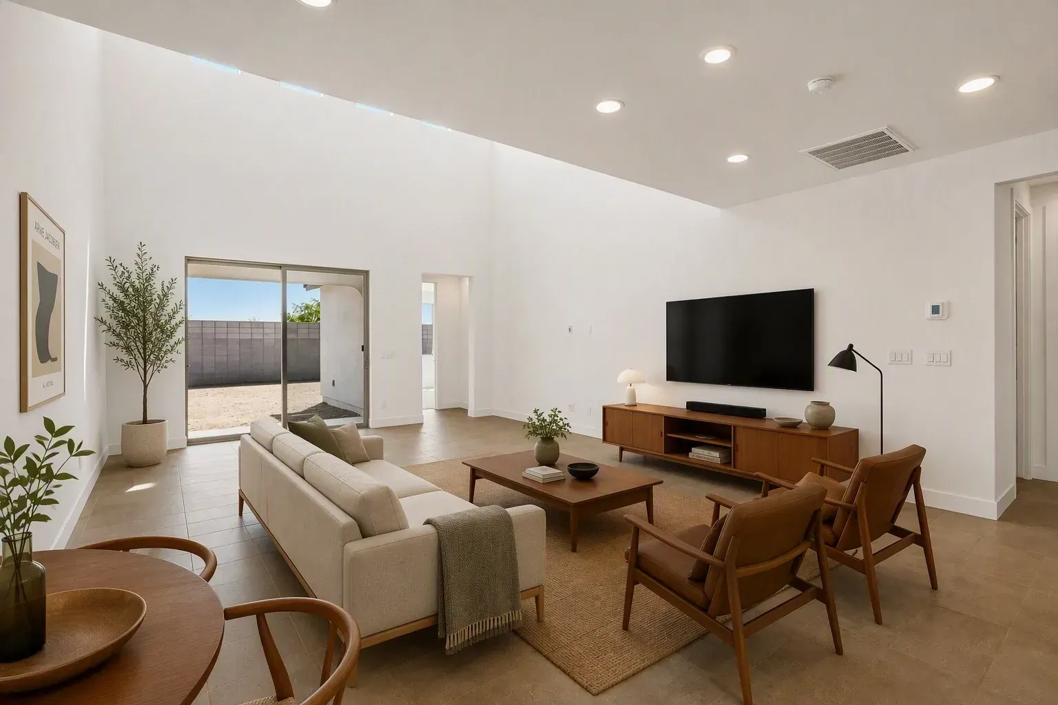Great Room Virtually Staged