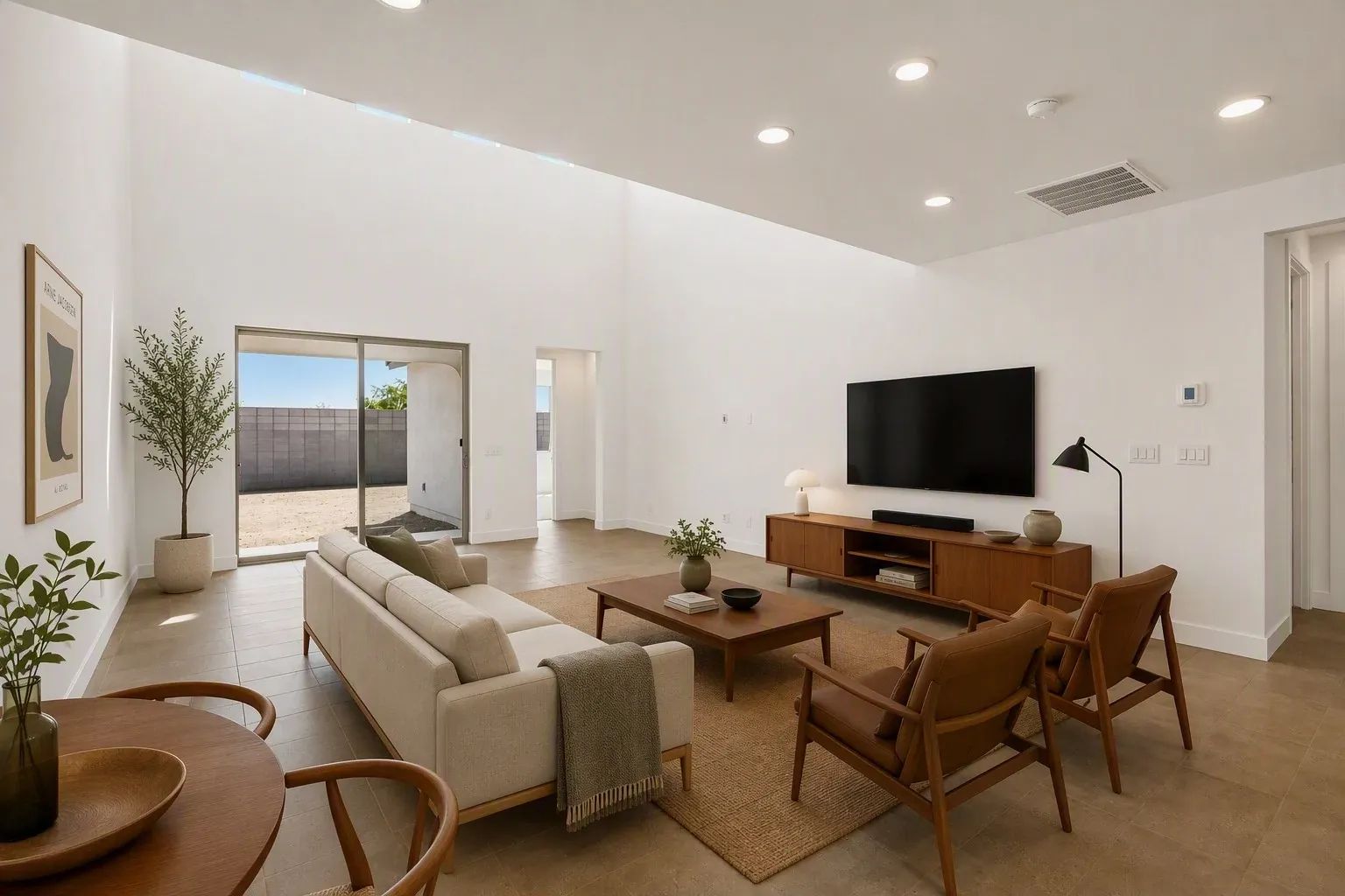 Great Room Virtually Staged