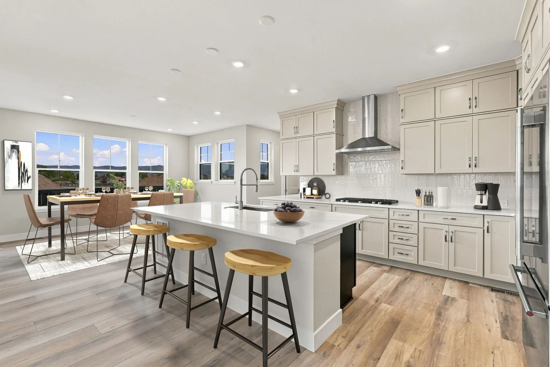 Homesite 269 Kitchen + Dining - Virtually Staged