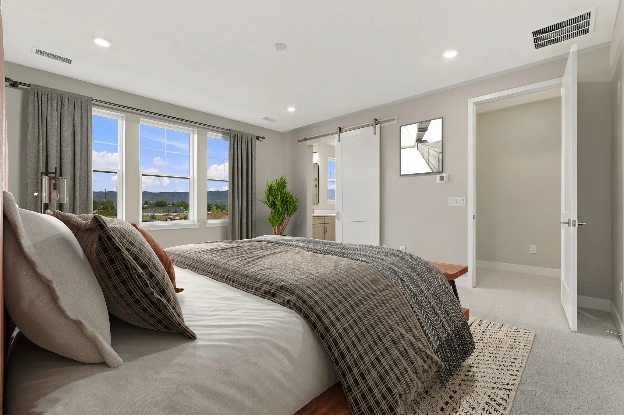 Homesite 269 Primary Bedroom - Virtually Staged
