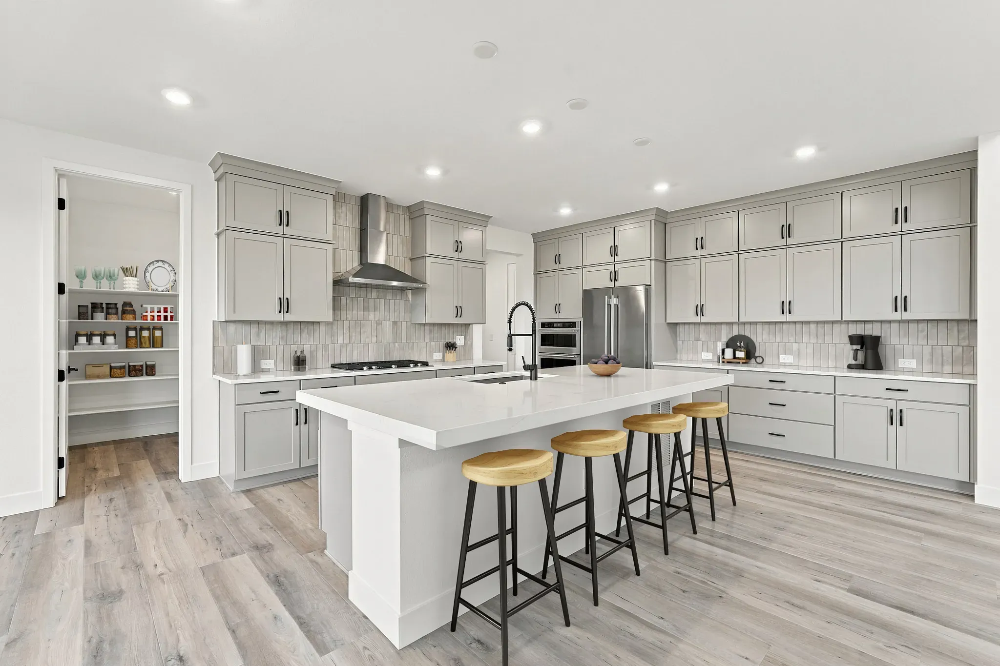 Homesite 270 Kitchen - Virtually Staged