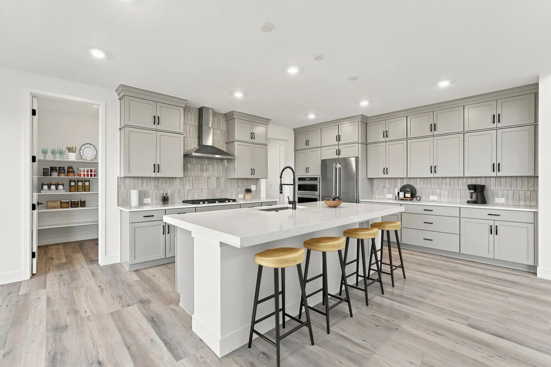 Homesite 270 Kitchen - Virtually Staged