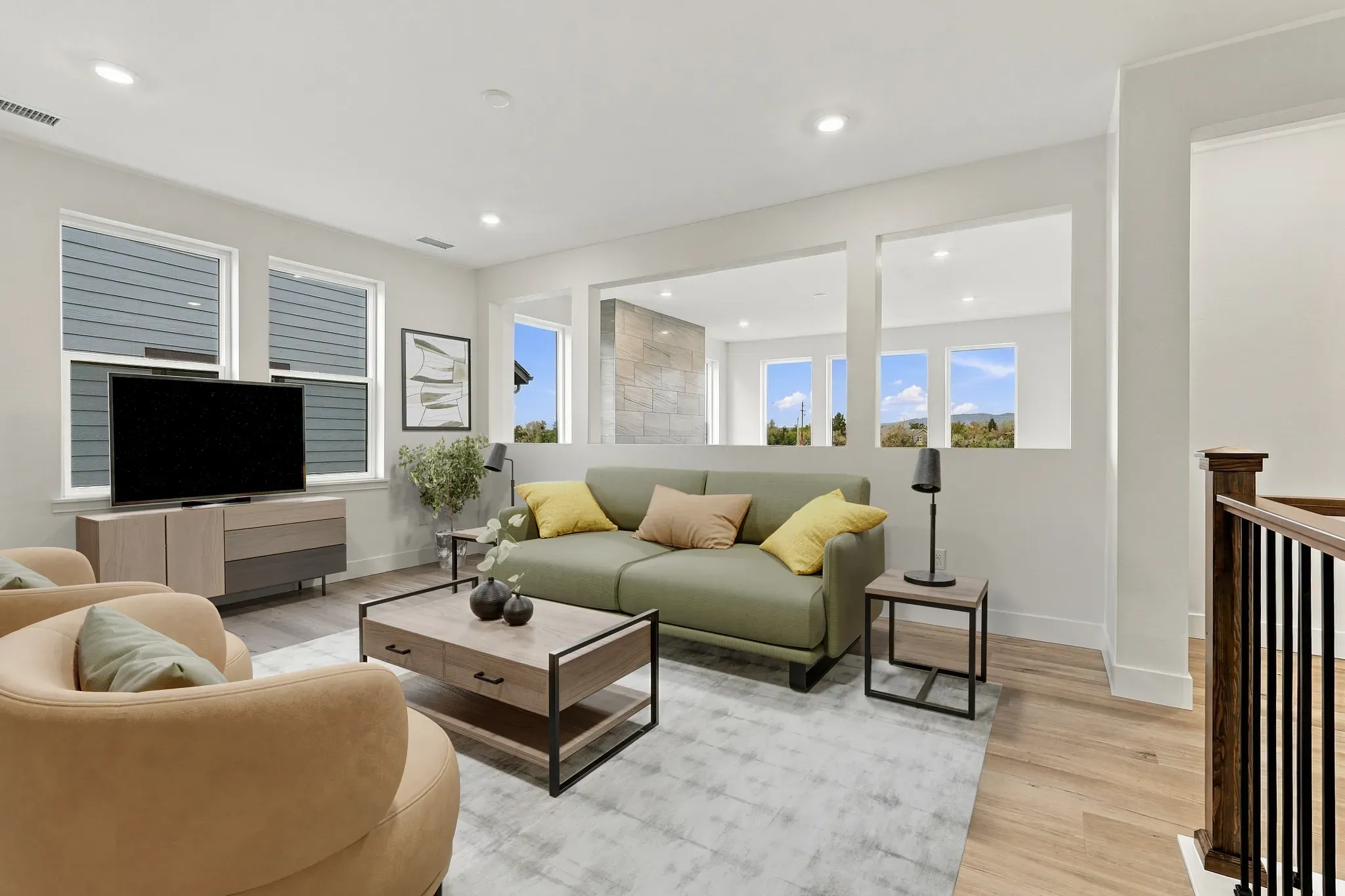 Homesite 270 Loft - Virtually Staged