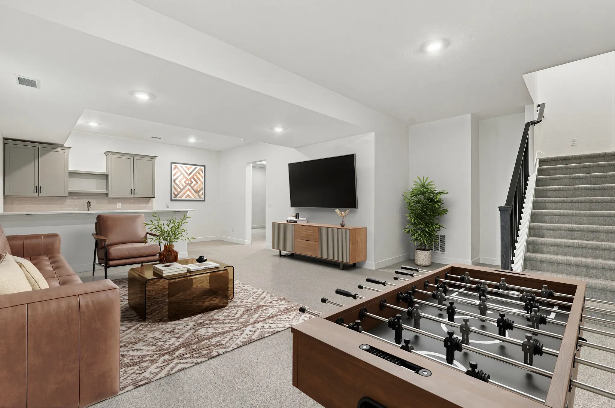 Homesite 270 Finished Basement - Virtually Staged