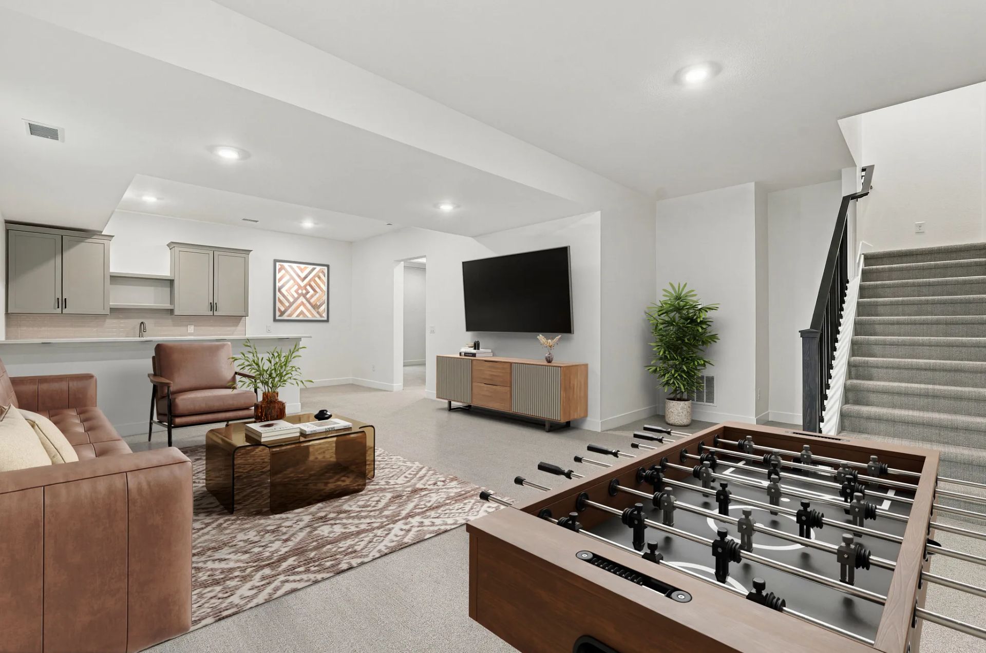 Homesite 270 Finished Basement - Virtually Staged