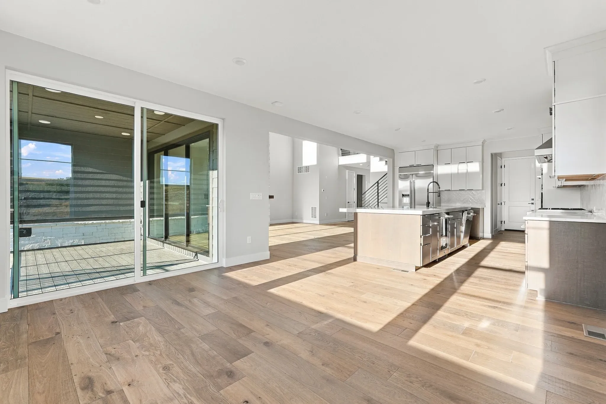 Homesite 3101 Dining, Deck + Kitchen