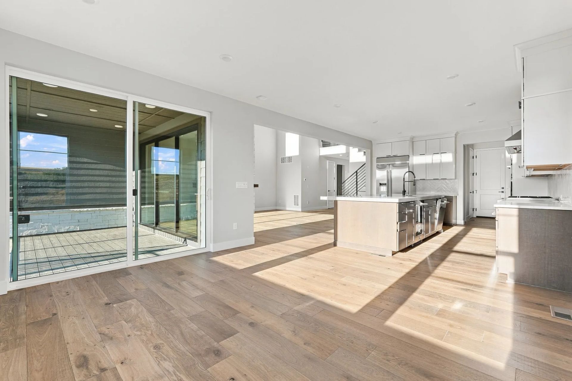 Homesite 3101 Dining, Deck + Kitchen
