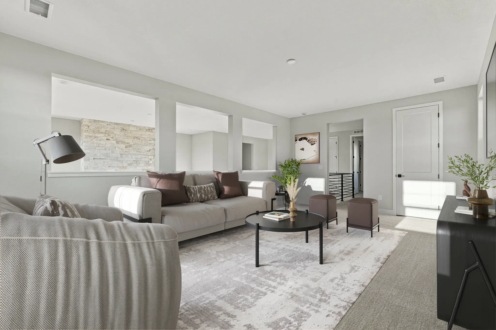 Homesite 3101 Loft - Virtually Staged