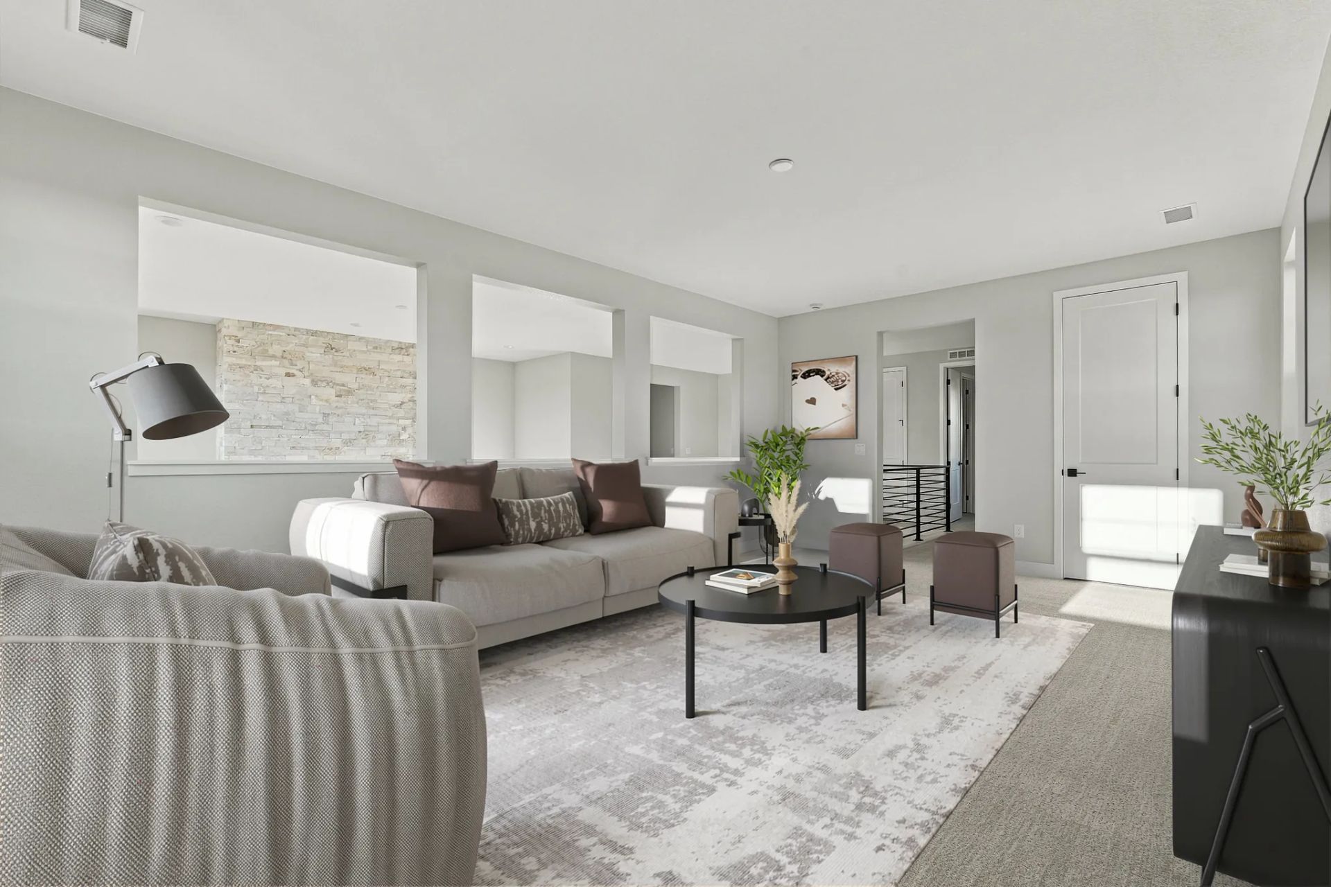 Homesite 3101 Loft - Virtually Staged