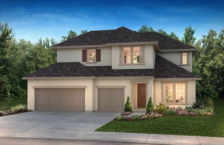 Plan 5051 by Shea Homes in Houston TX