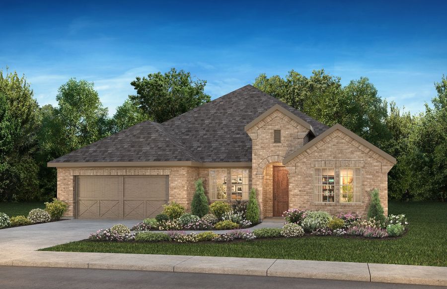 Plan 5039 by Shea Homes in Houston TX