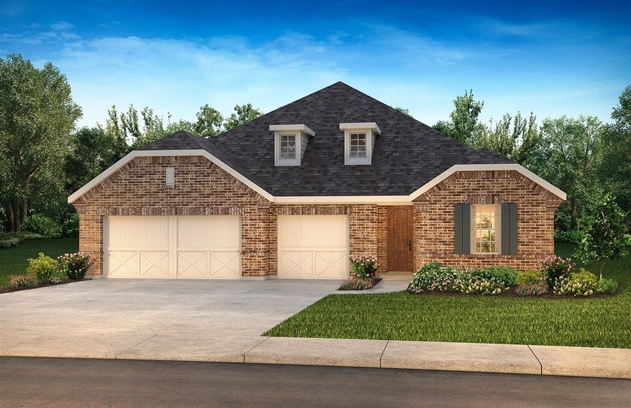 Plan 5029 by Shea Homes in Houston TX