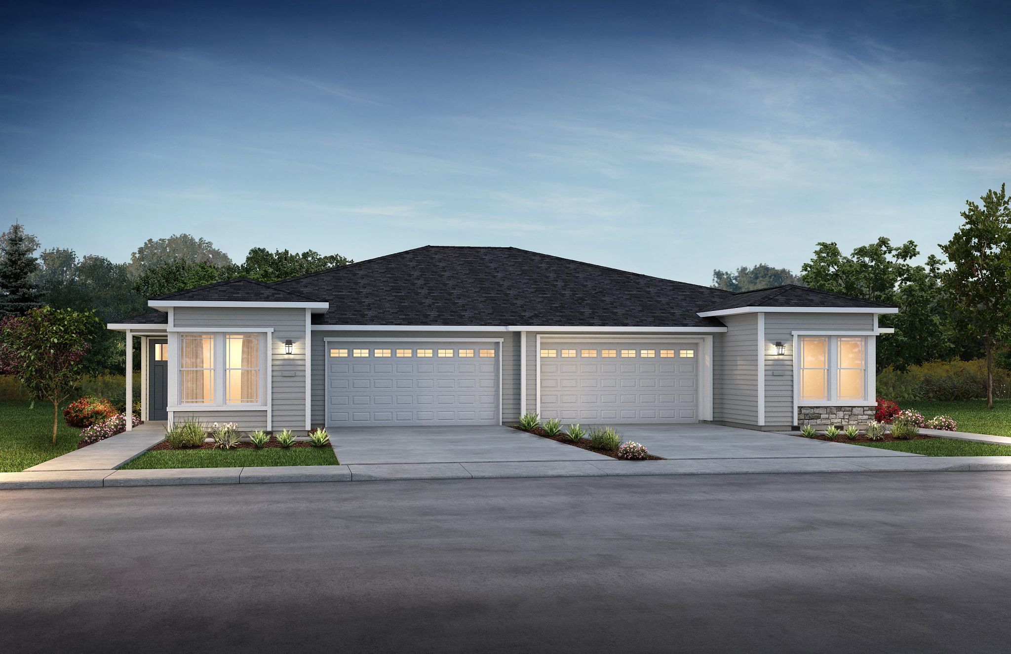 Evia Plan at Trilogy Valor in Kuna, ID by Shea HomesTrilogy