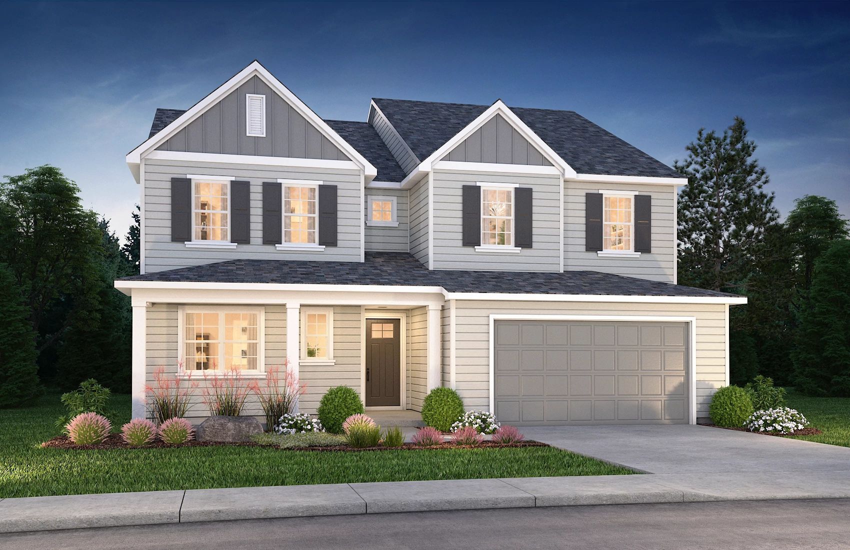 Logan Plan at Windell Woods in Tega Cay, SC by Shea HomesFamily