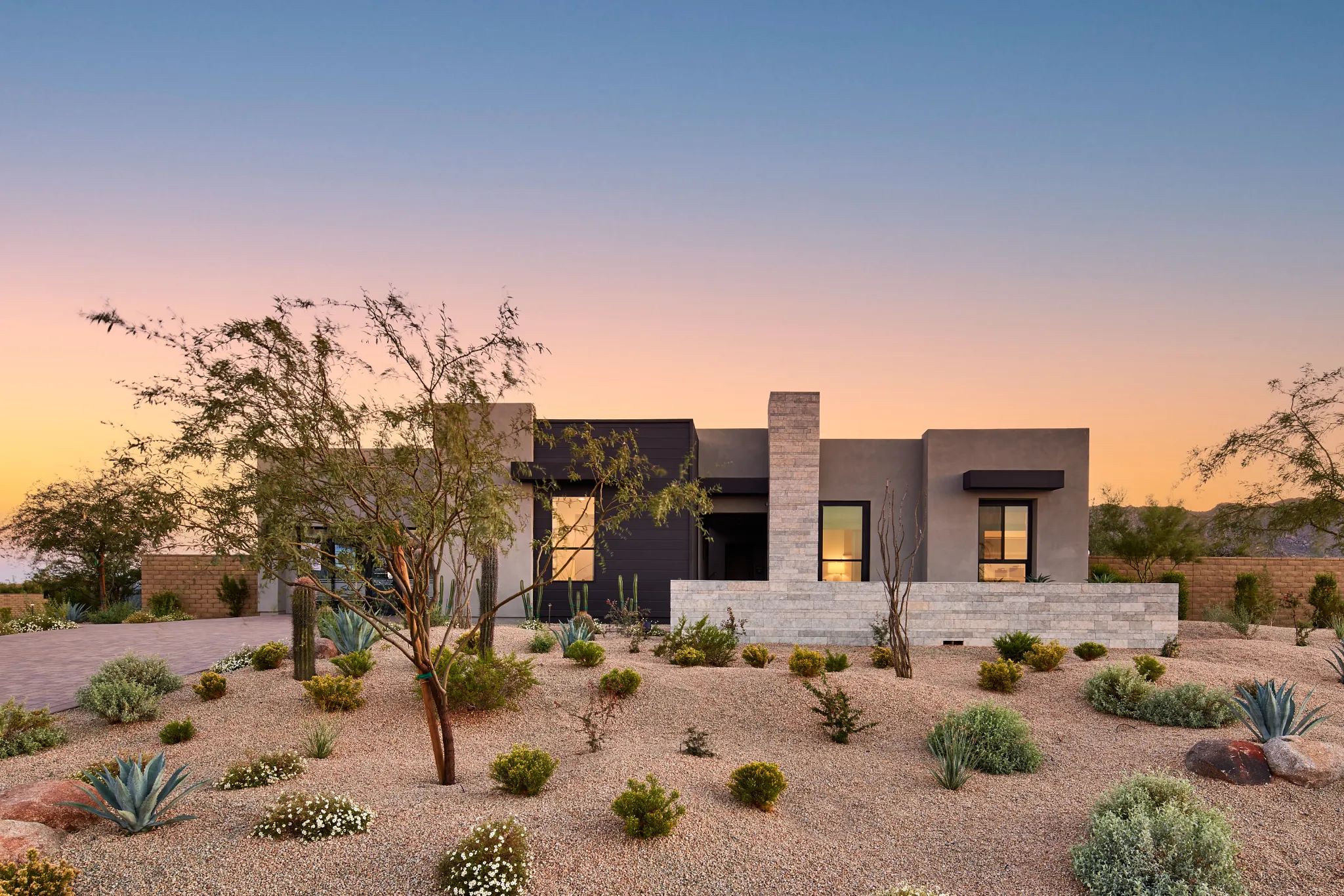 Plan 7024 Model Exterior