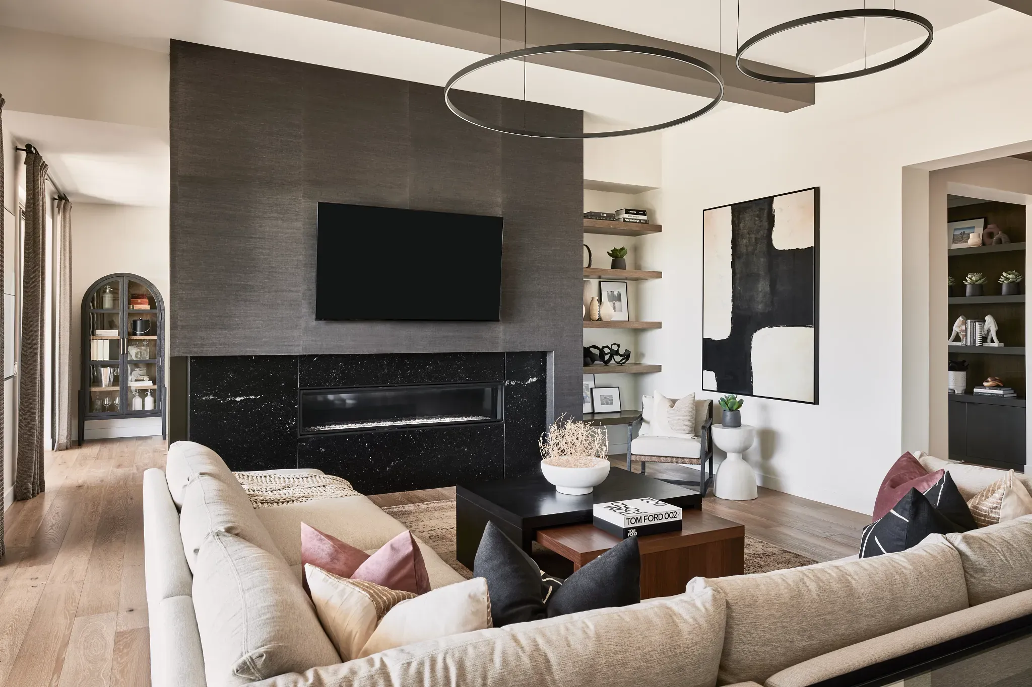 Plan 7024 Model Great Room