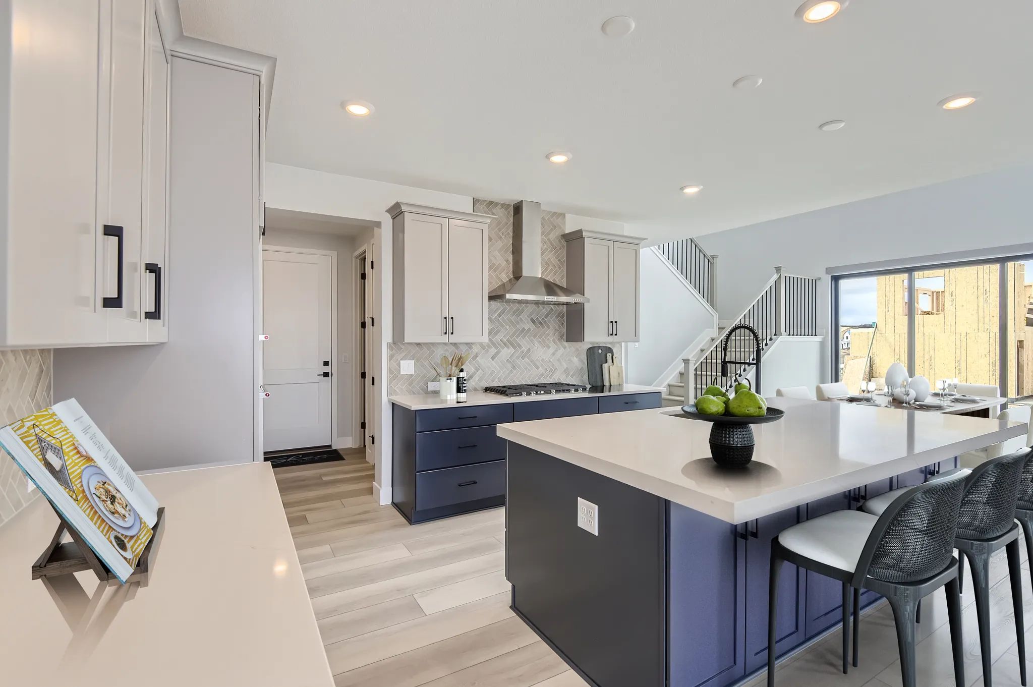 Carly Plan Kitchen + Dining - Virtually Staged