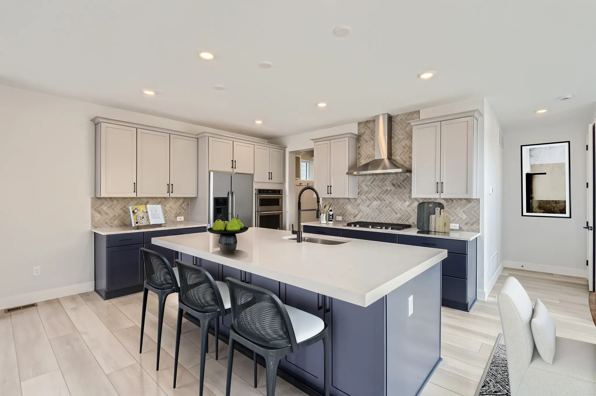 Carly Plan Kitchen - Virtually Staged